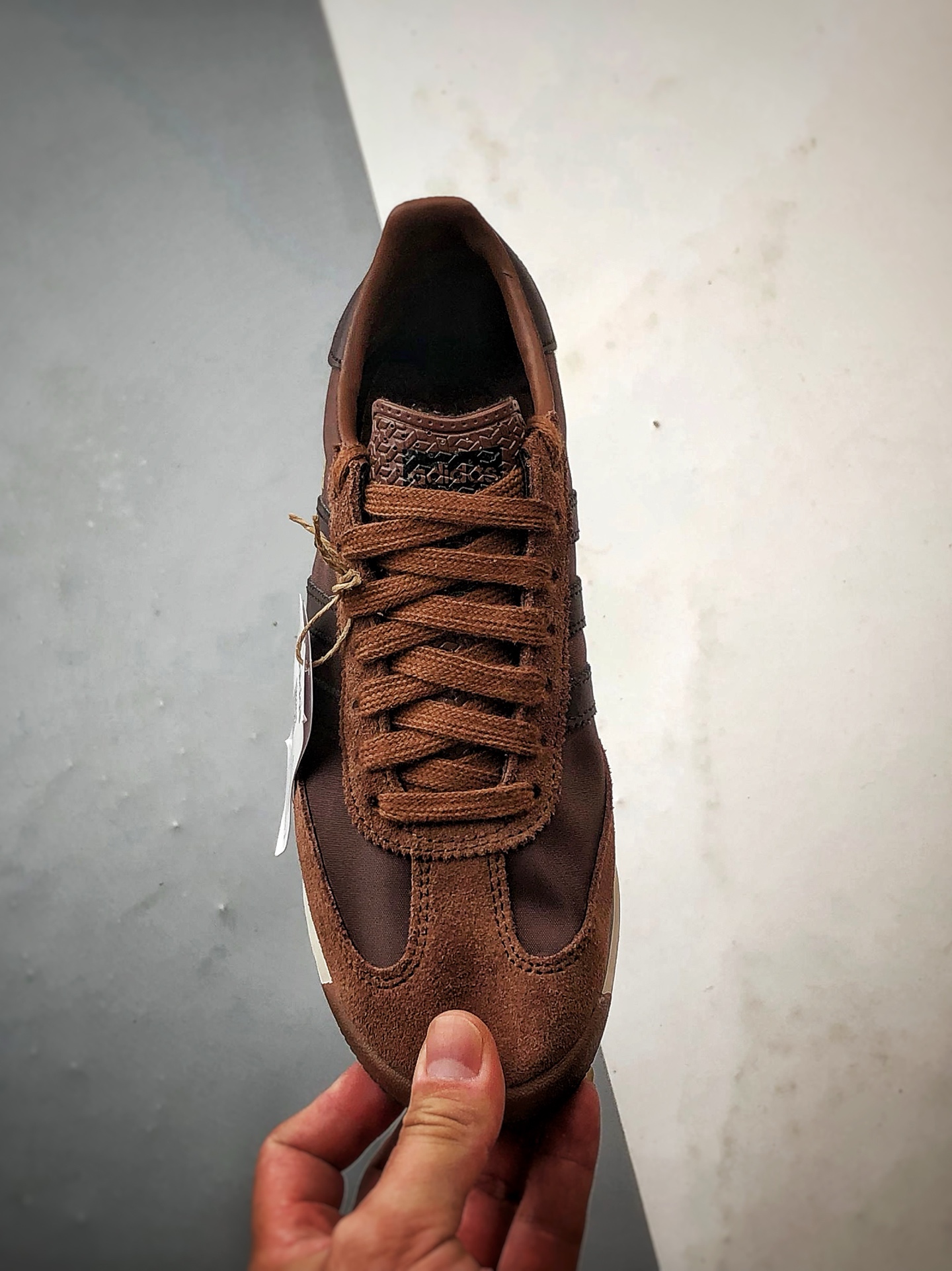 180 AD Originals SL 72 RS 棕色 经典复古轻便休闲运动慢跑鞋 JS0744