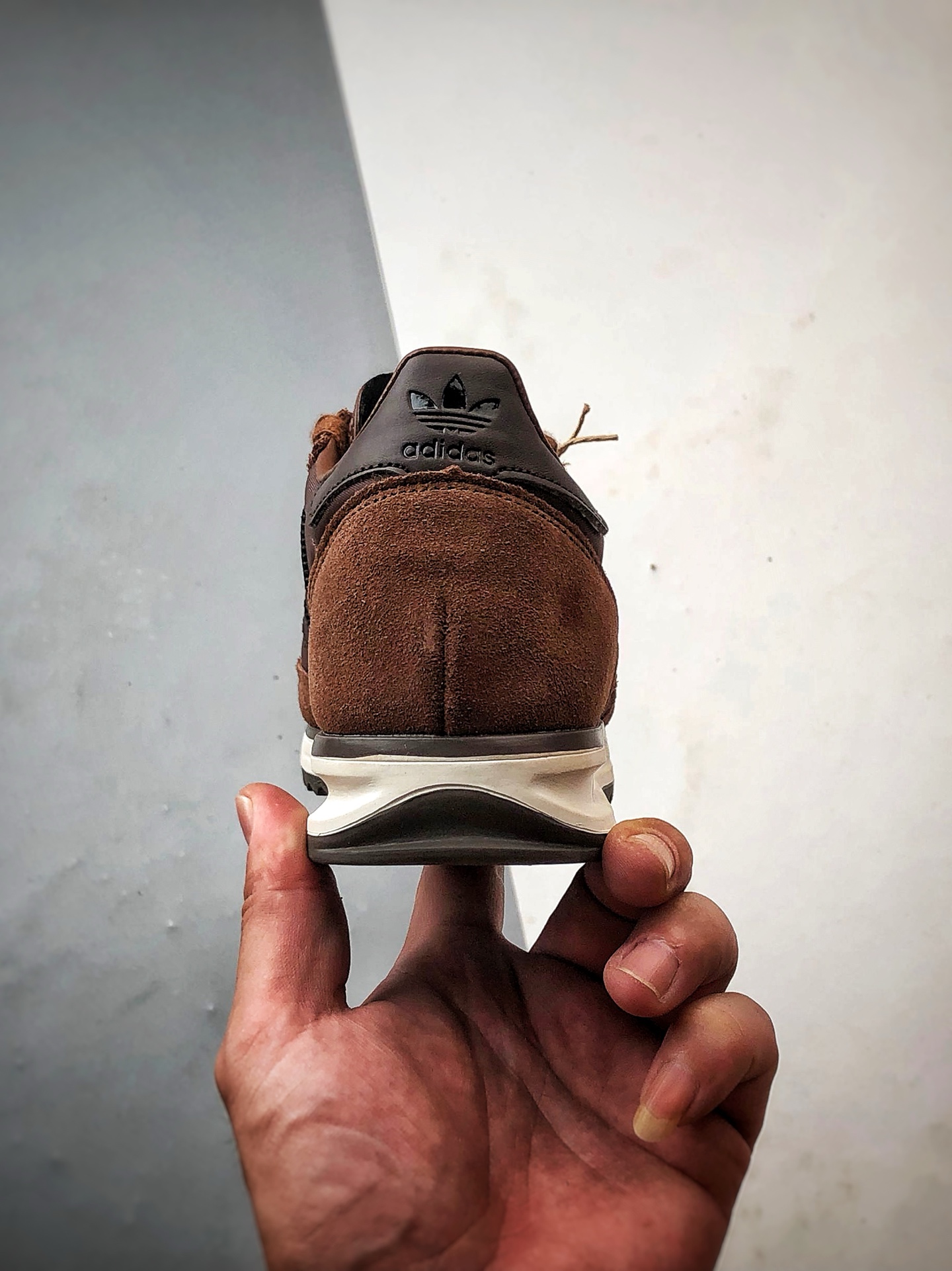 180 AD Originals SL 72 RS 棕色 经典复古轻便休闲运动慢跑鞋 JS0744