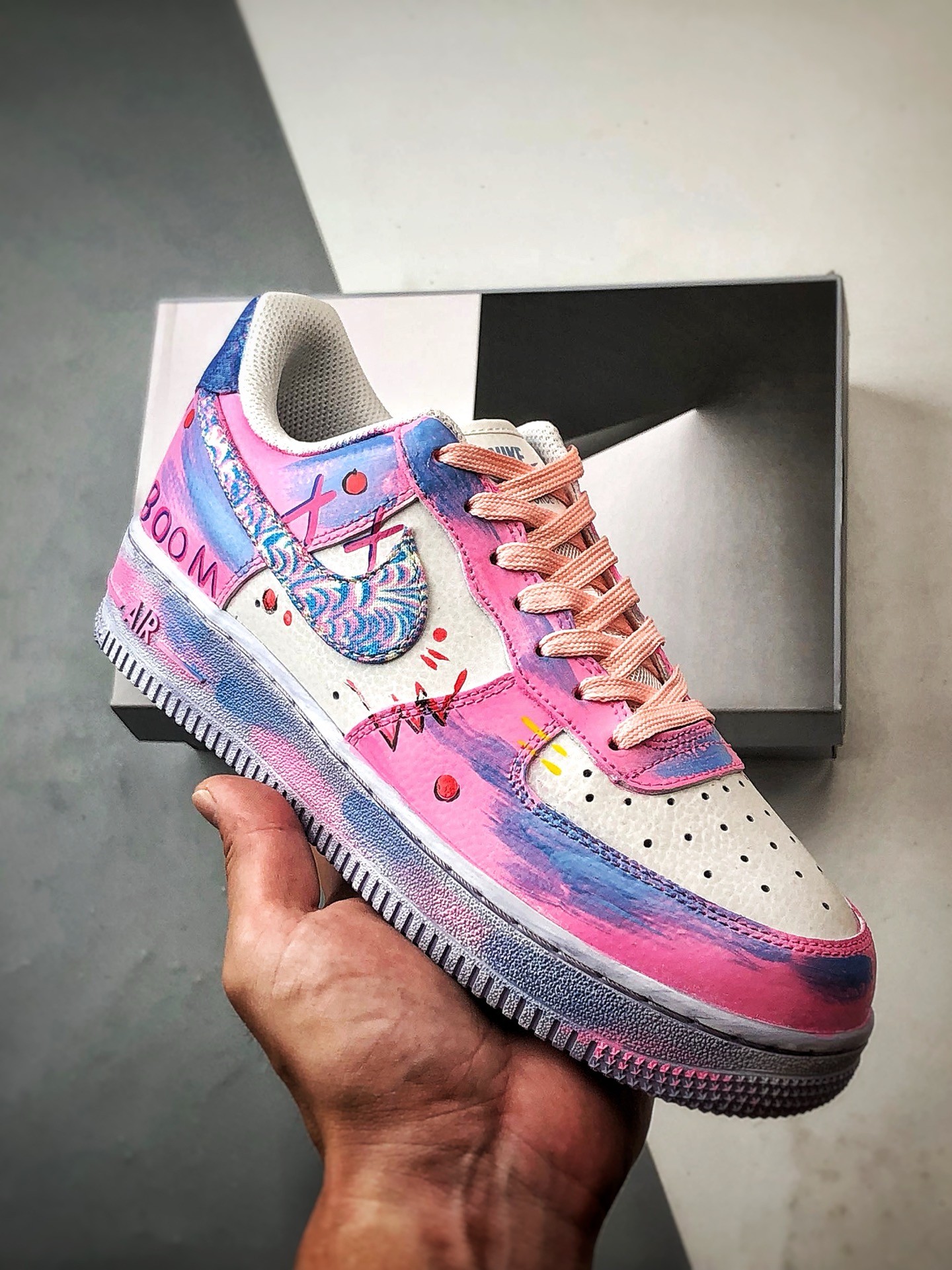 280 Air Force 1 '07 Low 粉黛星云涂鸦 CZ0377-202