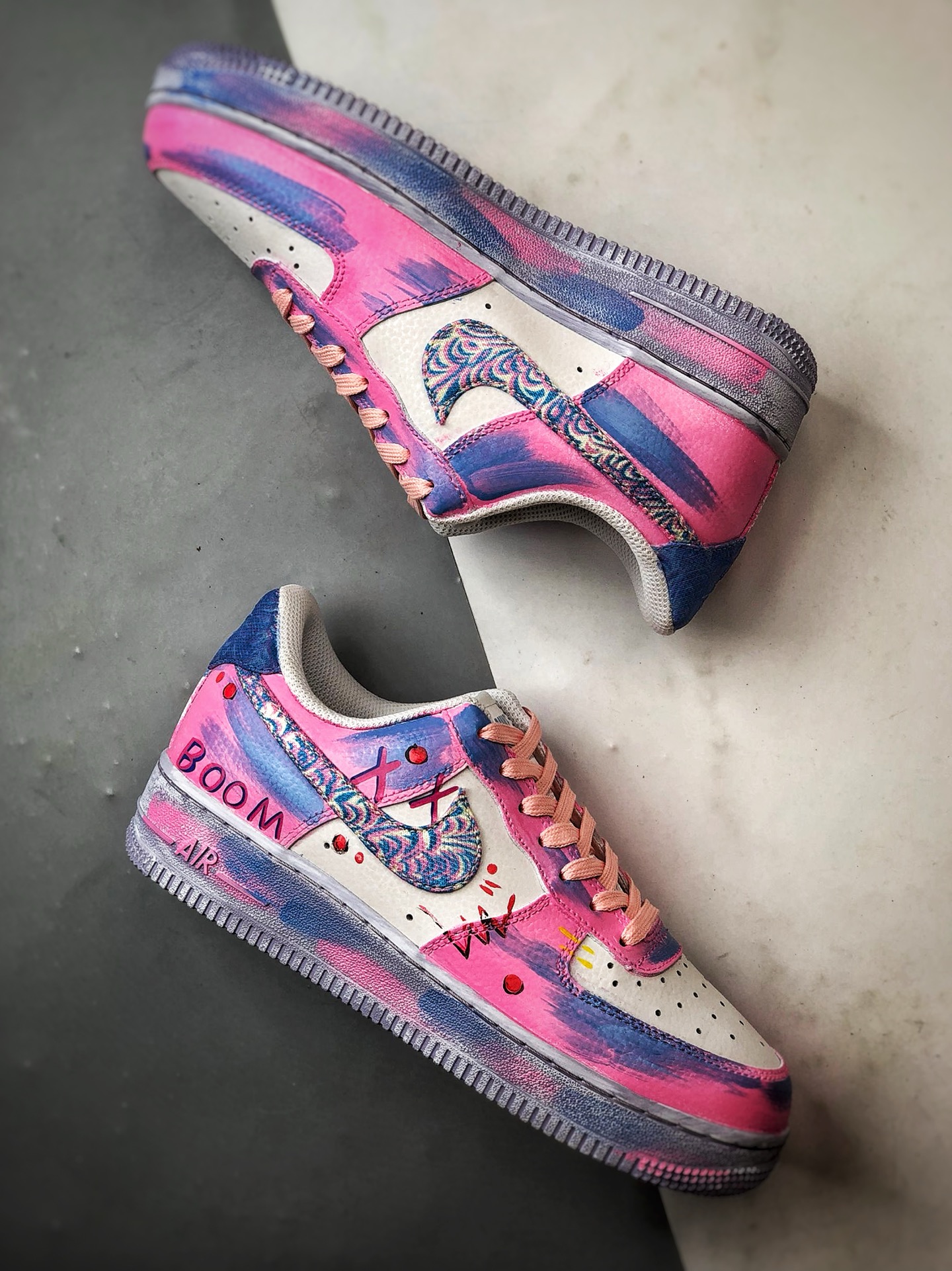280 Air Force 1 '07 Low 粉黛星云涂鸦 CZ0377-202