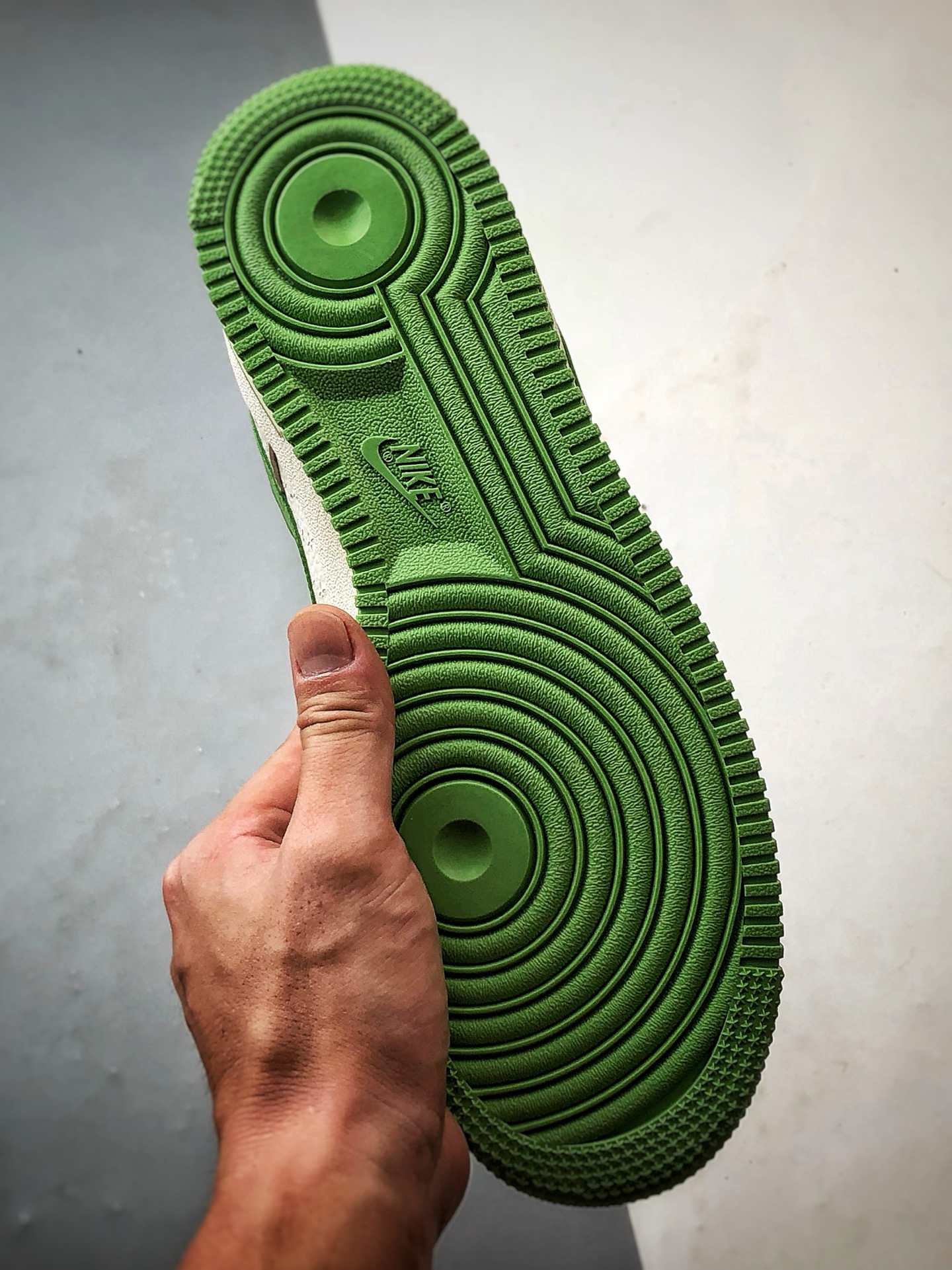 LV x Air Force 1 Low 印花米白绿 LW9279-016