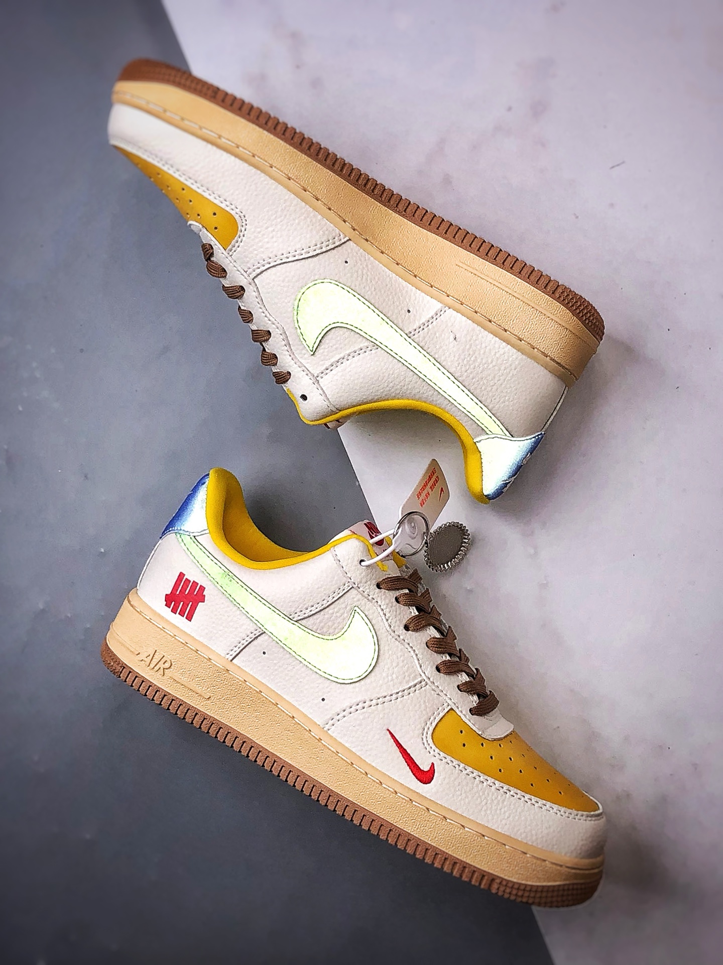 280 Und x Air Force 1 Low 米黄绿 KB1688-005