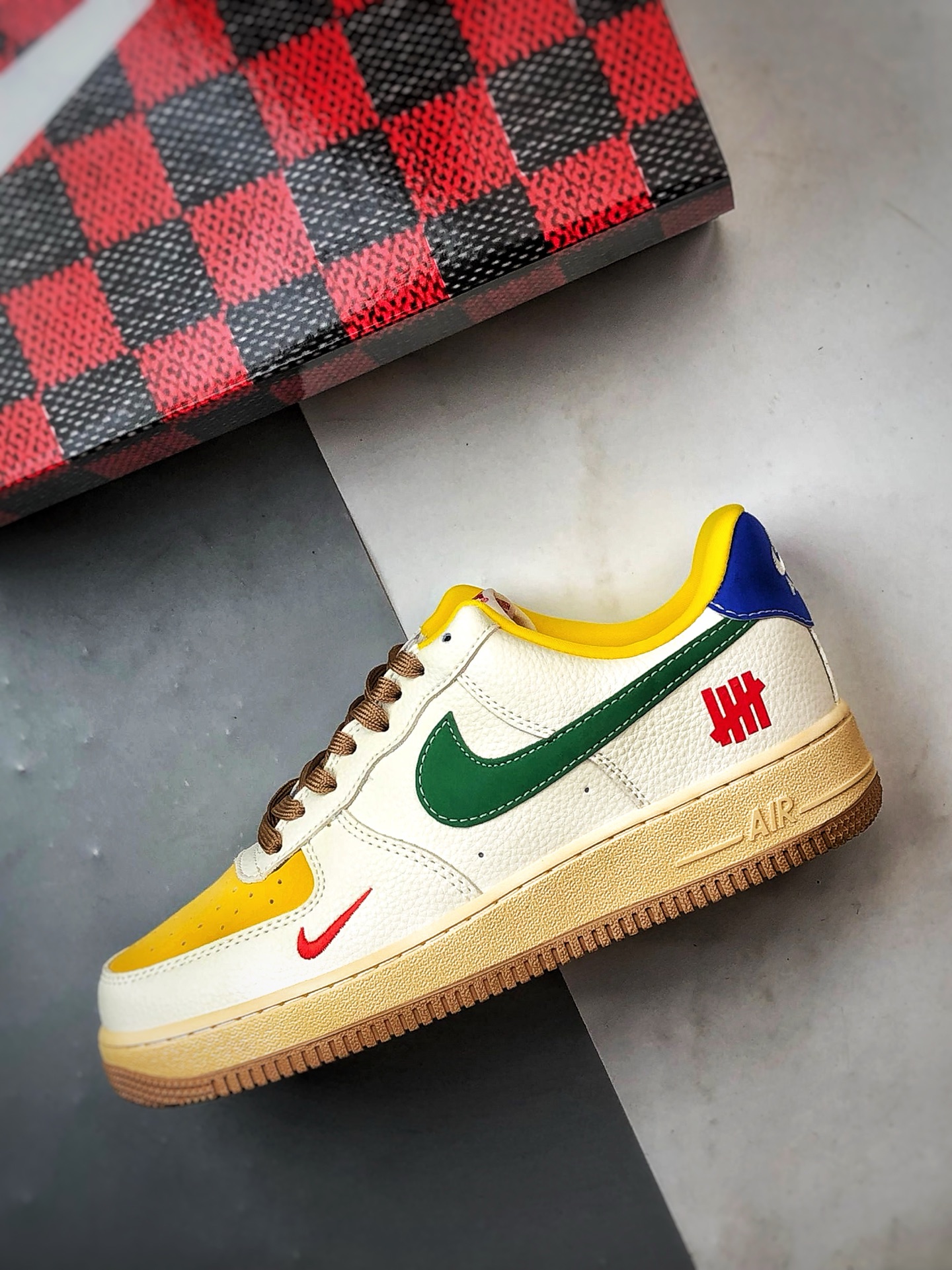 280 Und x Air Force 1 Low 米黄绿 KB1688-005