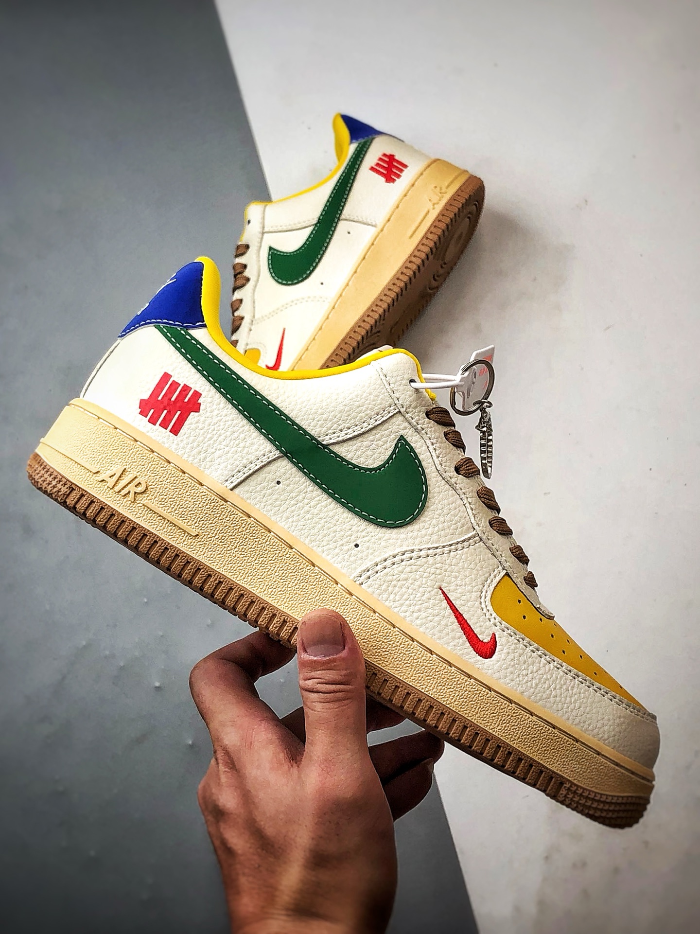 280 Und x Air Force 1 Low 米黄绿 KB1688-005