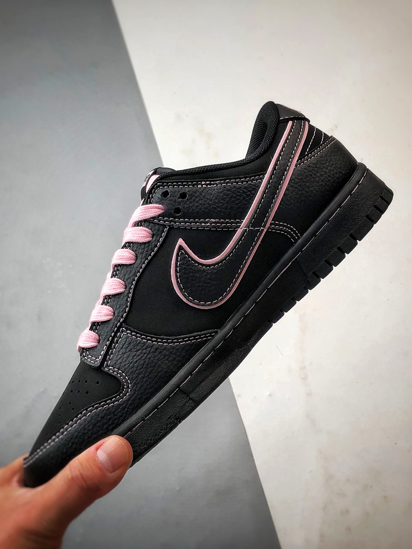 NK Dunk Low Retro ”DIY高端定制” Sup黑粉 低帮休闲运动板鞋 QW5836-014