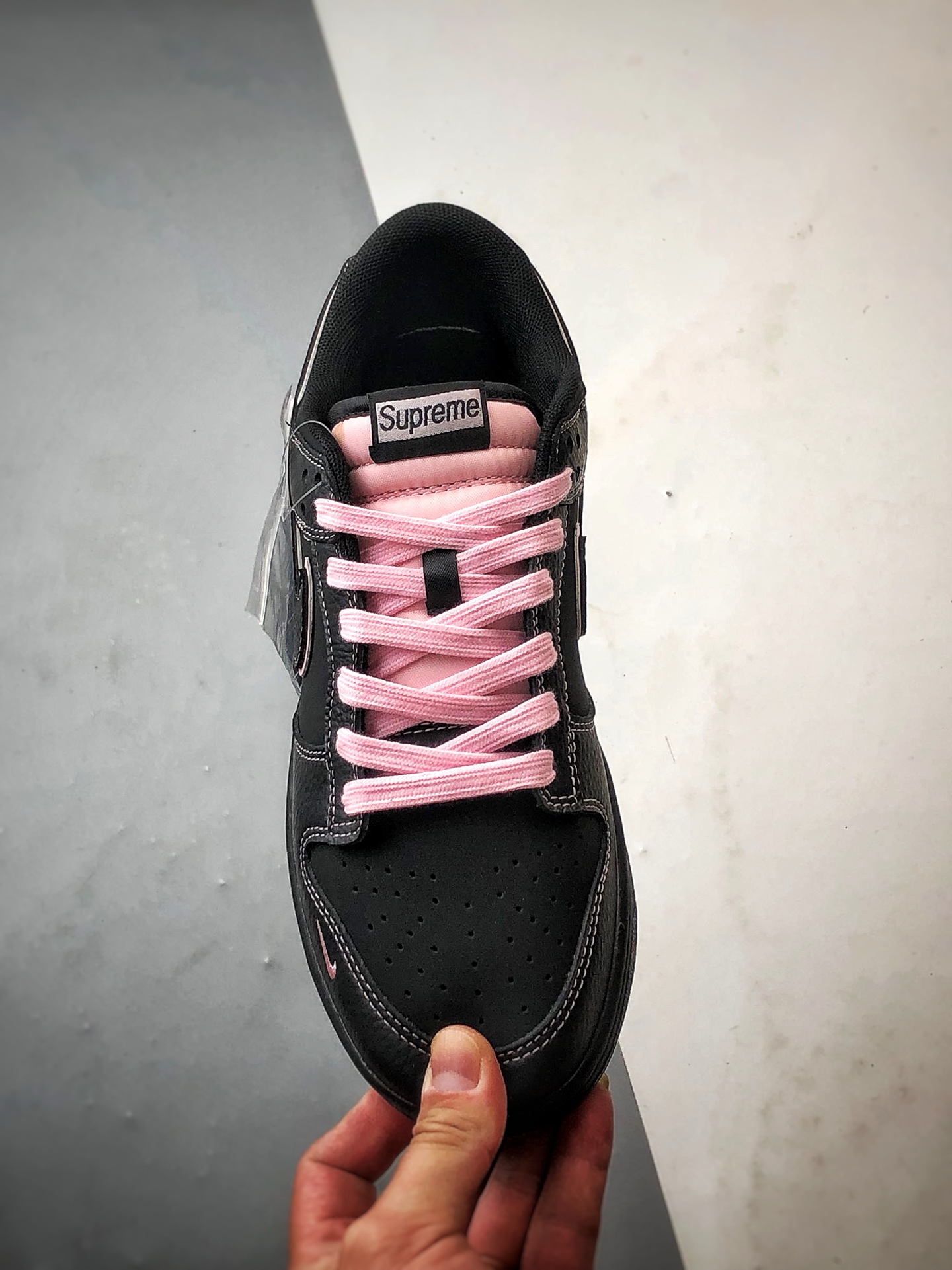 NK Dunk Low Retro ”DIY高端定制” Sup黑粉 低帮休闲运动板鞋 QW5836-014