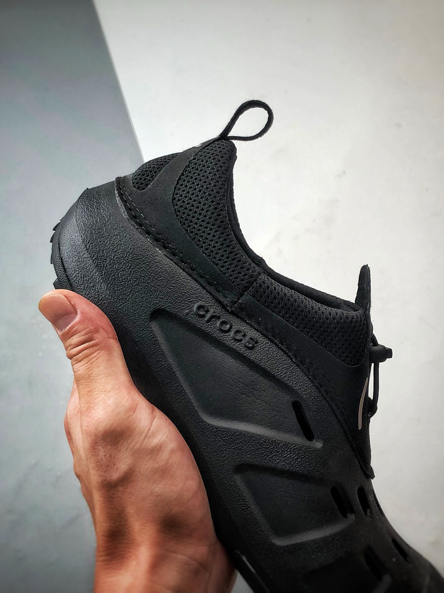 大爆款 盒装现货 新款出货 Crocs卡骆驰 Quick Trail EVA 黑色