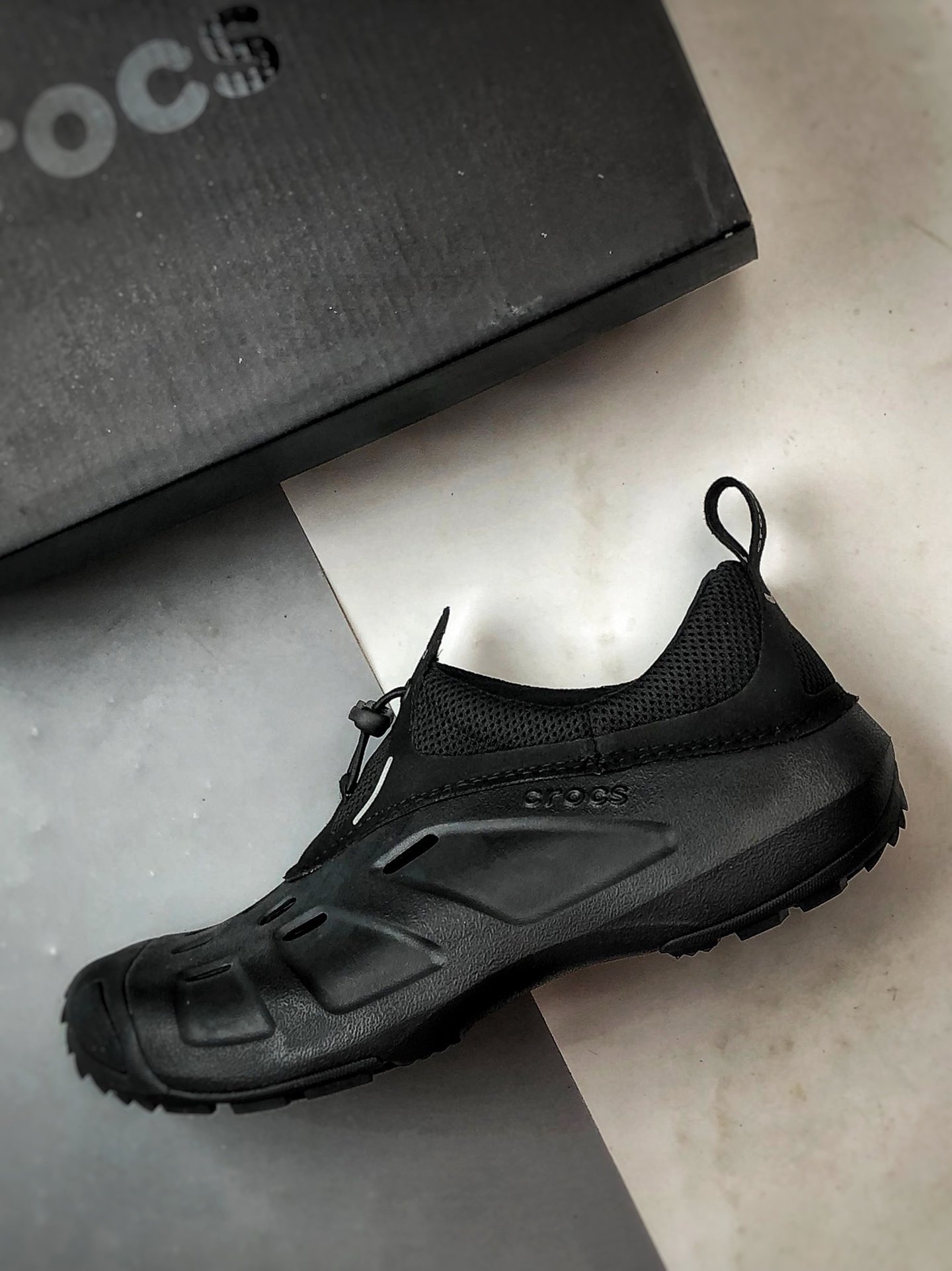 大爆款 盒装现货 新款出货 Crocs卡骆驰 Quick Trail EVA 黑色