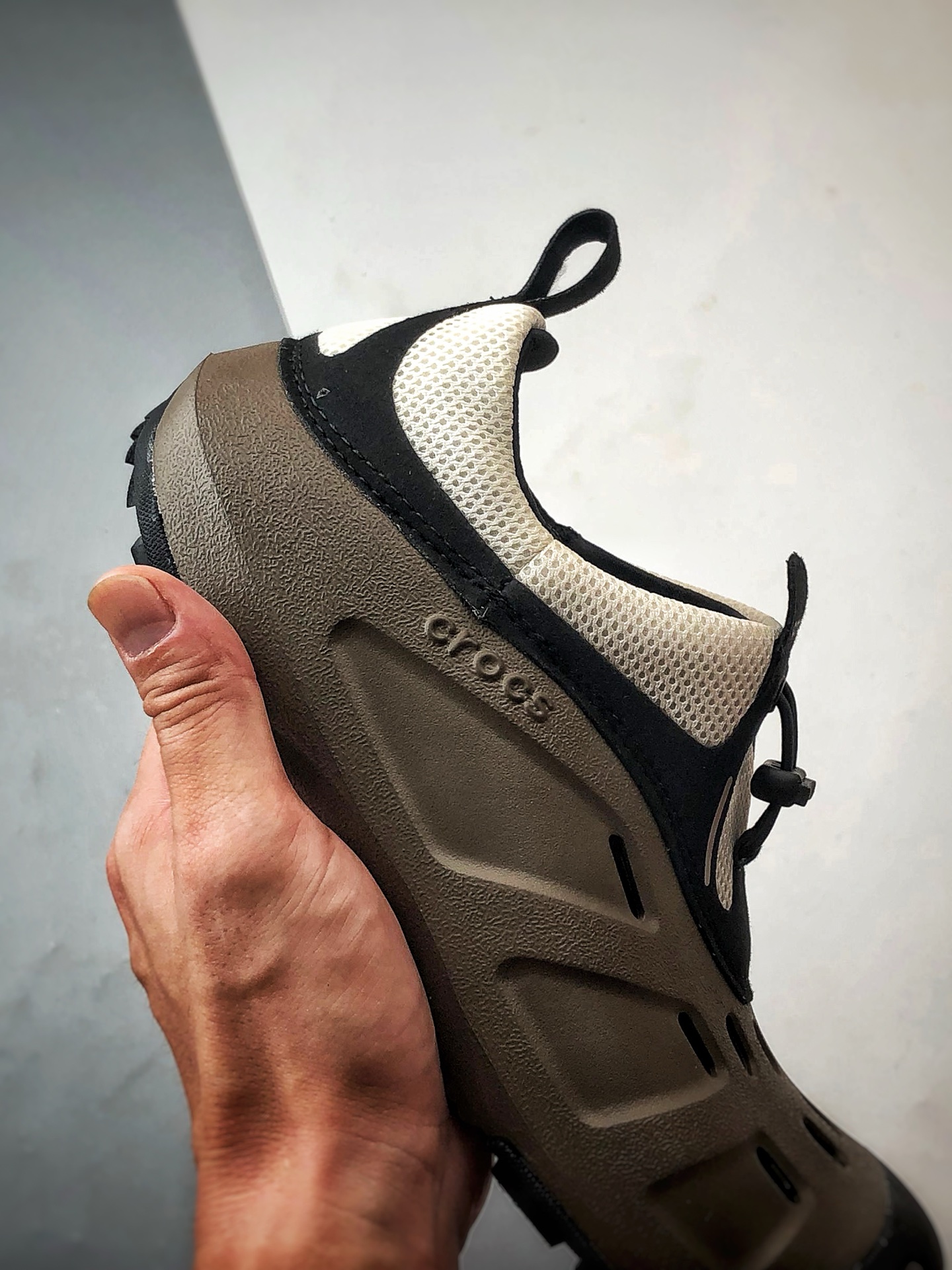 大爆款 盒装现货 新款出货 Crocs卡骆驰 Quick Trail EVA 棕色