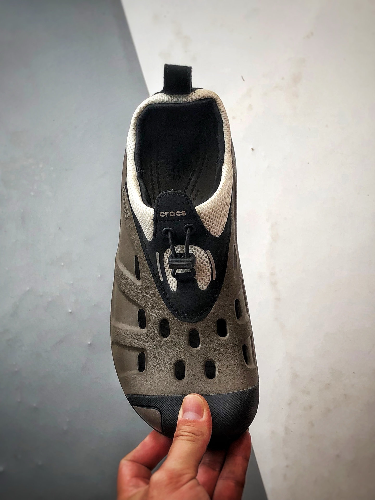 大爆款 盒装现货 新款出货 Crocs卡骆驰 Quick Trail EVA 棕色