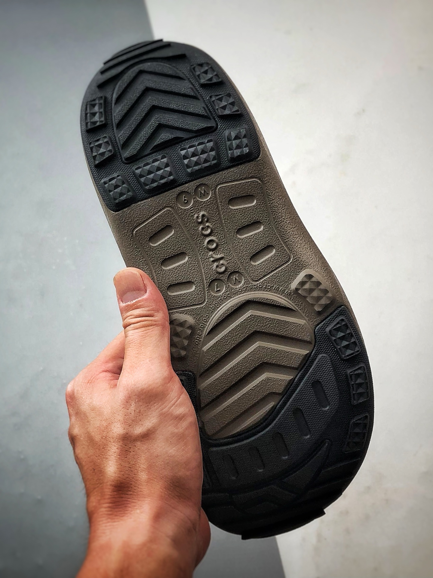 大爆款 盒装现货 新款出货 Crocs卡骆驰 Quick Trail EVA 棕色