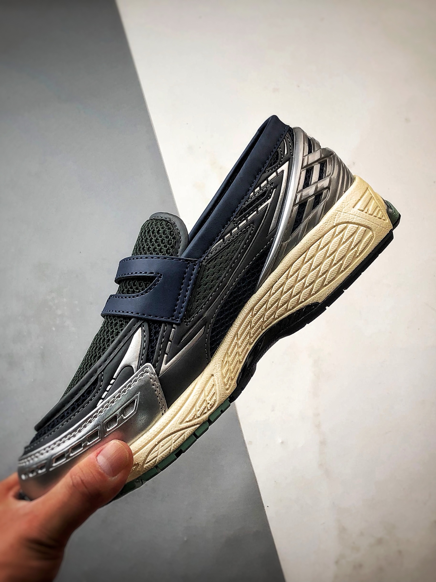 New Balance 1906L 绿银蓝 复古潮流休闲运动乐福鞋 U1906LOA