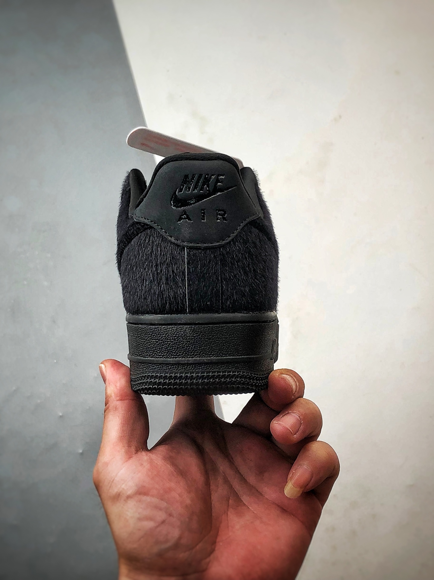 Air Force 1 '07 Low 纯黑马毛 II7398-001-莆田鞋,莆田鞋货源,高仿鞋,高仿鞋货源,安福档口,莆田高仿鞋,莆田鞋批发,高仿鞋批发,莆田高仿运动鞋,高仿运动鞋,莆田运动鞋 Air Force 1 '07 Low 纯黑马毛 II7398-001