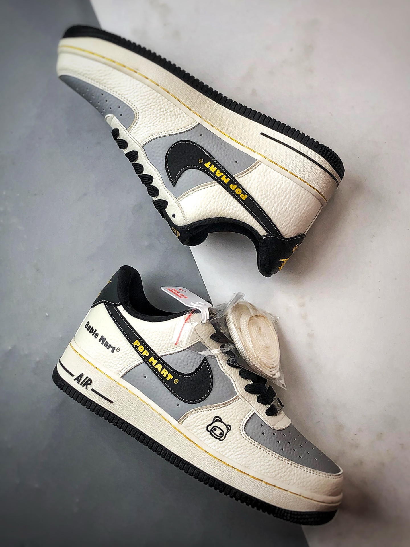 Air Force 1 '07 Low 泡泡玛特米灰黑 SC0601-564-莆田鞋,莆田鞋货源,高仿鞋,高仿鞋货源,安福档口,莆田高仿鞋,莆田鞋批发,高仿鞋批发,莆田高仿运动鞋,高仿运动鞋,莆田运动鞋 Air Force 1 '07 Low 泡泡玛特米灰黑 SC0601-564