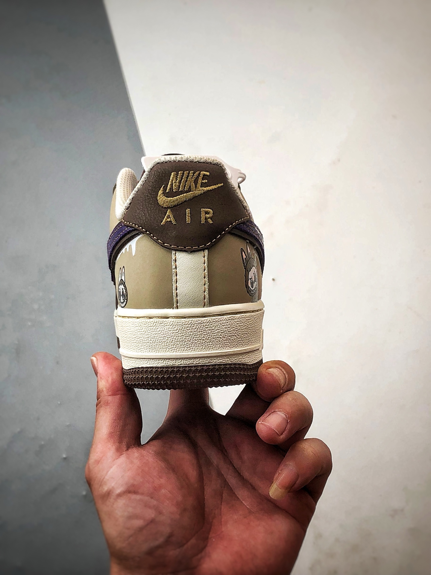 Air Force 1 '07 Low 拉布布米棕紫 LJ8822-101-莆田鞋,莆田鞋货源,高仿鞋,高仿鞋货源,安福档口,莆田高仿鞋,莆田鞋批发,高仿鞋批发,莆田高仿运动鞋,高仿运动鞋,莆田运动鞋 Air Force 1 '07 Low 拉布布米棕紫 LJ8822-101