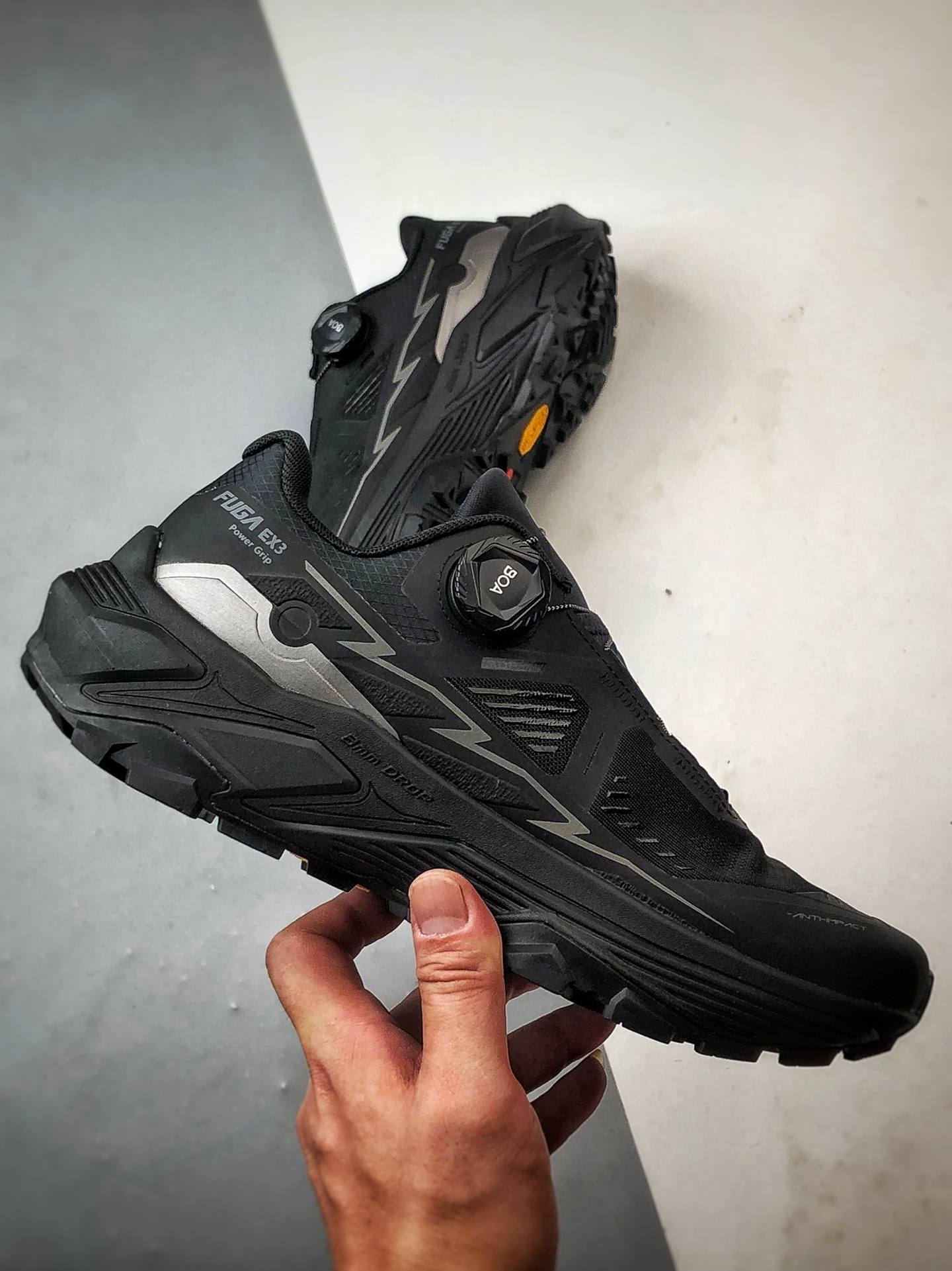 KAILAS FUGA EX3 BOA 25 墨黑色 凯乐石 黑山大坡王越野机能跑鞋