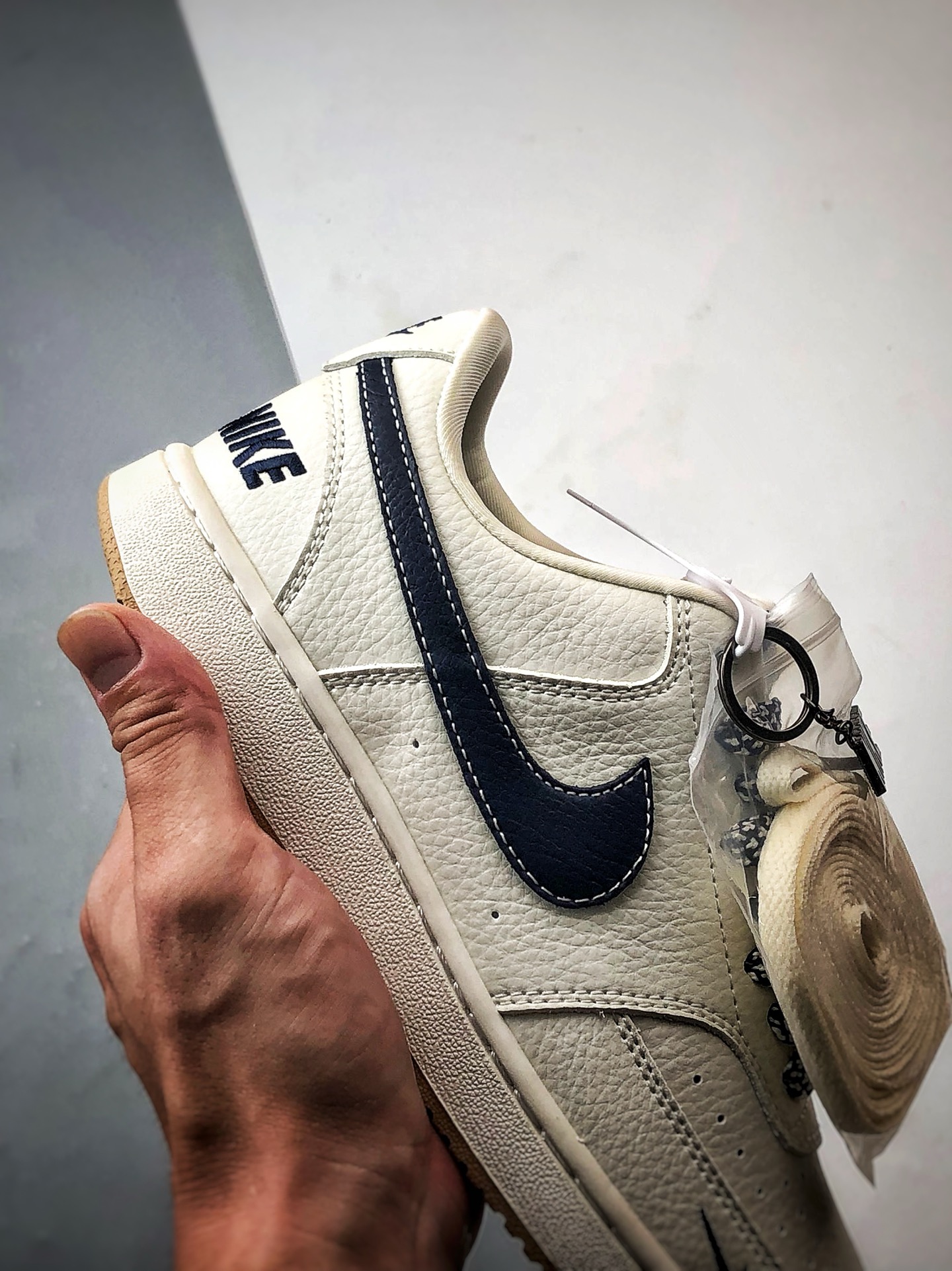 Air Force 1 '07 Low 米白深蓝 CS5288-015-莆田鞋,莆田鞋货源,高仿鞋,高仿鞋货源,安福档口,莆田高仿鞋,莆田鞋批发,高仿鞋批发,莆田高仿运动鞋,高仿运动鞋,莆田运动鞋 Air Force 1 '07 Low 米白深蓝 CS5288-015