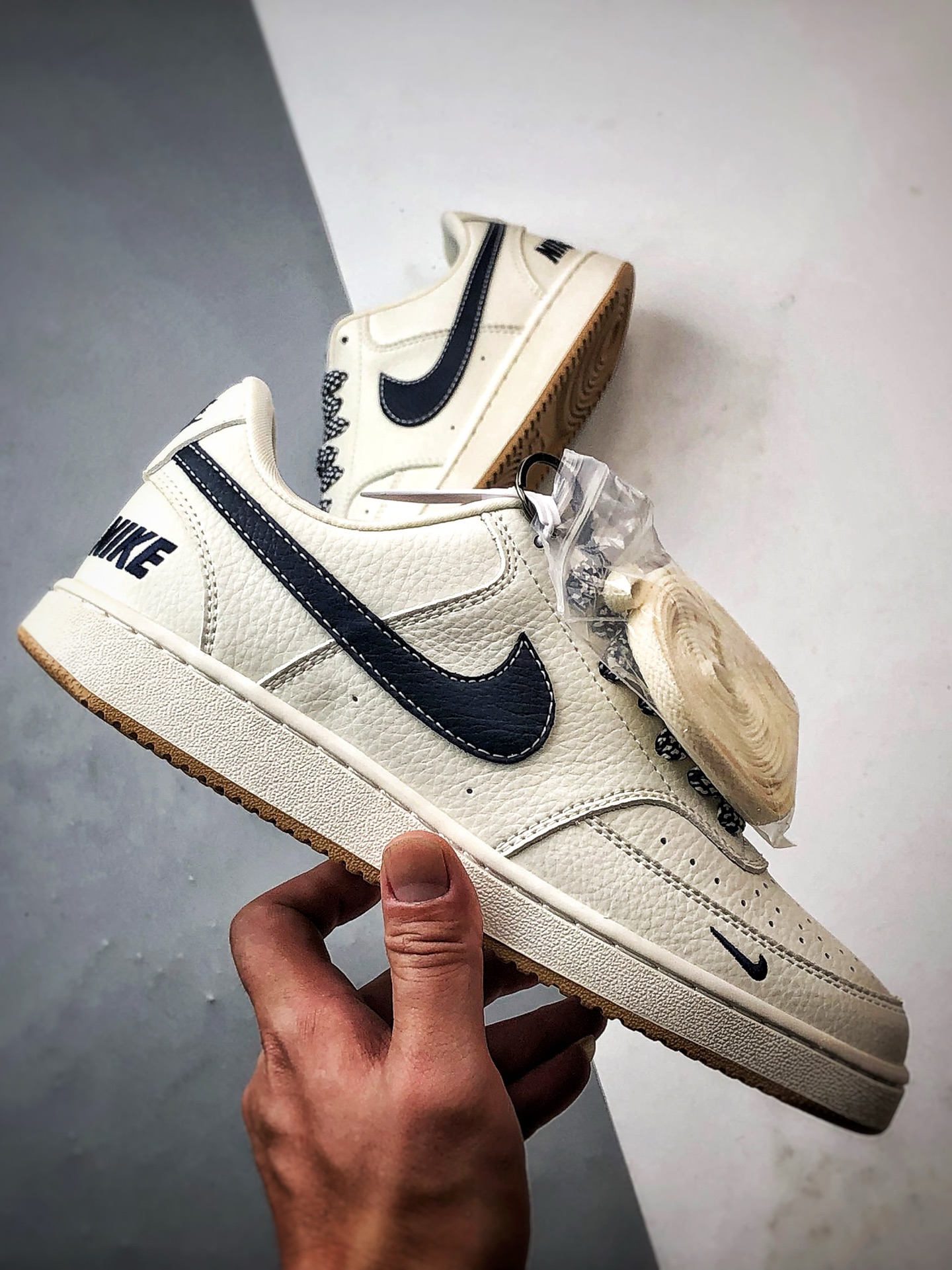 Air Force 1 '07 Low 米白深蓝 CS5288-015-莆田鞋,莆田鞋货源,高仿鞋,高仿鞋货源,安福档口,莆田高仿鞋,莆田鞋批发,高仿鞋批发,莆田高仿运动鞋,高仿运动鞋,莆田运动鞋 Air Force 1 '07 Low 米白深蓝 CS5288-015