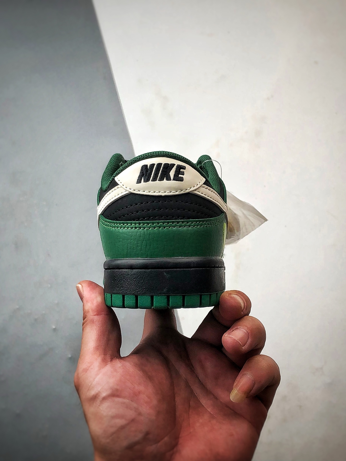 NK Dunk Low Retro ”DIY高端定制” Bape白黑绿 低帮休闲运动板鞋 QW5836-015