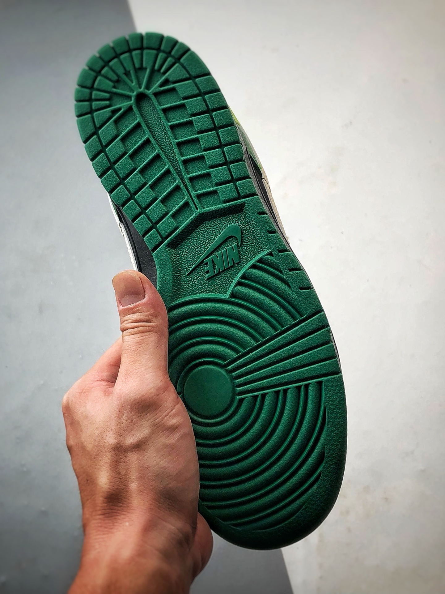 NK Dunk Low Retro ”DIY高端定制” Bape白黑绿 低帮休闲运动板鞋 QW5836-015