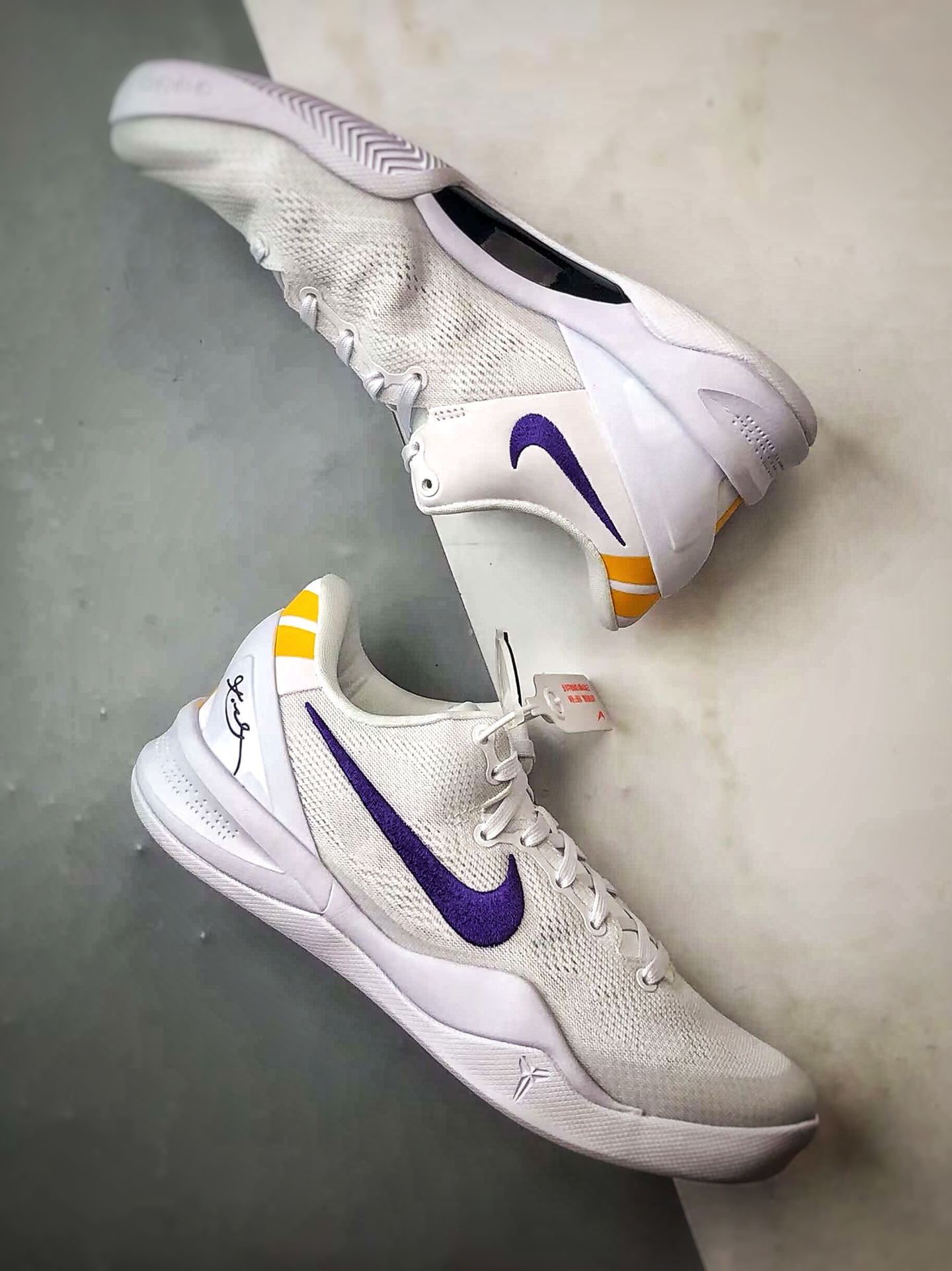 NK Kobe 8 Protro ”Lakers Home” 灭世纯原科比8代 白紫金 HF9550-100-莆田鞋,莆田鞋货源,高仿鞋,高仿鞋货源,安福档口,莆田高仿鞋,莆田鞋批发,高仿鞋批发,莆田高仿运动鞋,高仿运动鞋,莆田运动鞋 NK Kobe 8 Protro ”Lakers Home” 灭世纯原科比8代 白紫金 HF9550-100