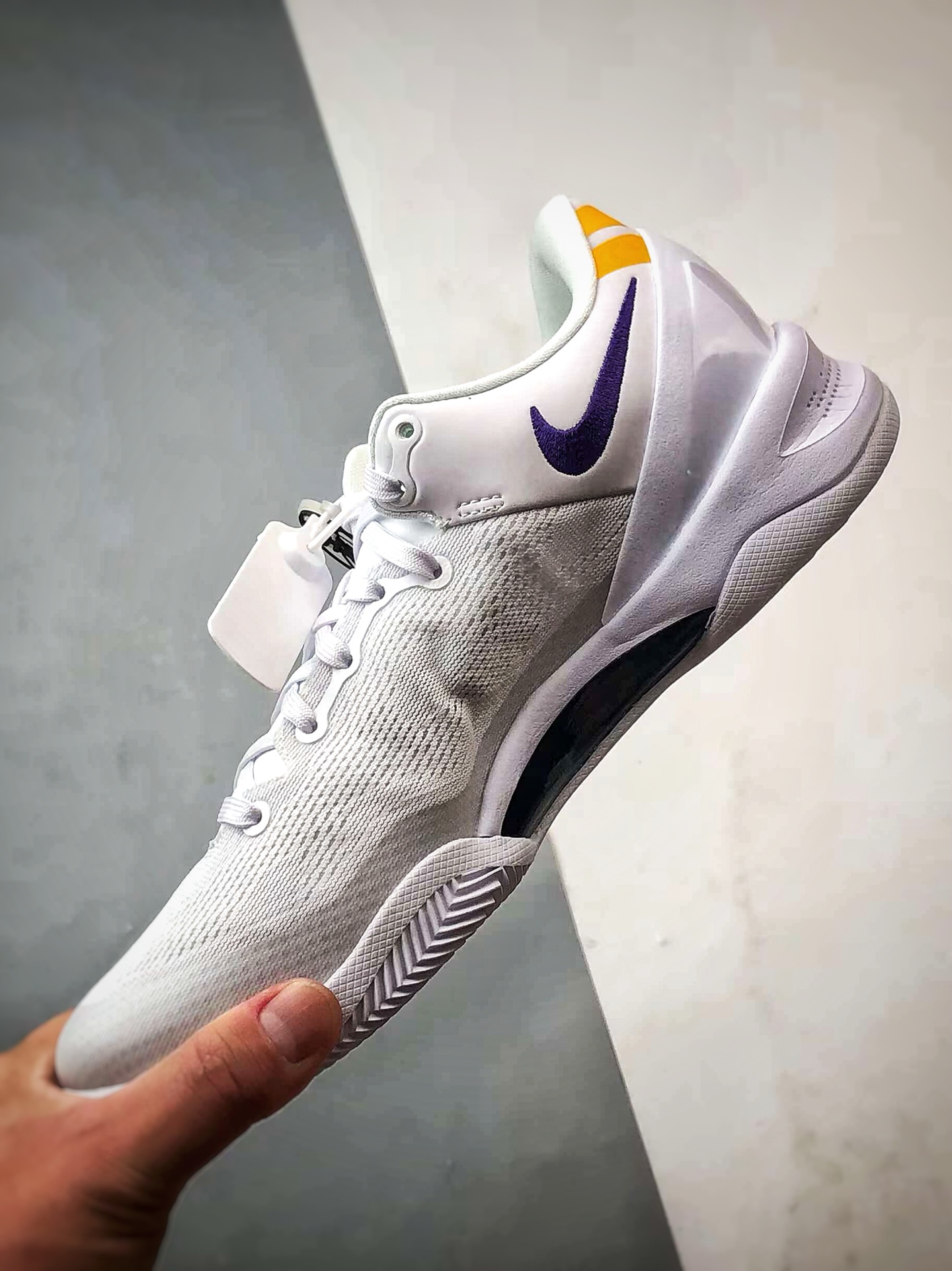 NK Kobe 8 Protro ”Lakers Home” 灭世纯原科比8代 白紫金 HF9550-100-莆田鞋,莆田鞋货源,高仿鞋,高仿鞋货源,安福档口,莆田高仿鞋,莆田鞋批发,高仿鞋批发,莆田高仿运动鞋,高仿运动鞋,莆田运动鞋 NK Kobe 8 Protro ”Lakers Home” 灭世纯原科比8代 白紫金 HF9550-100
