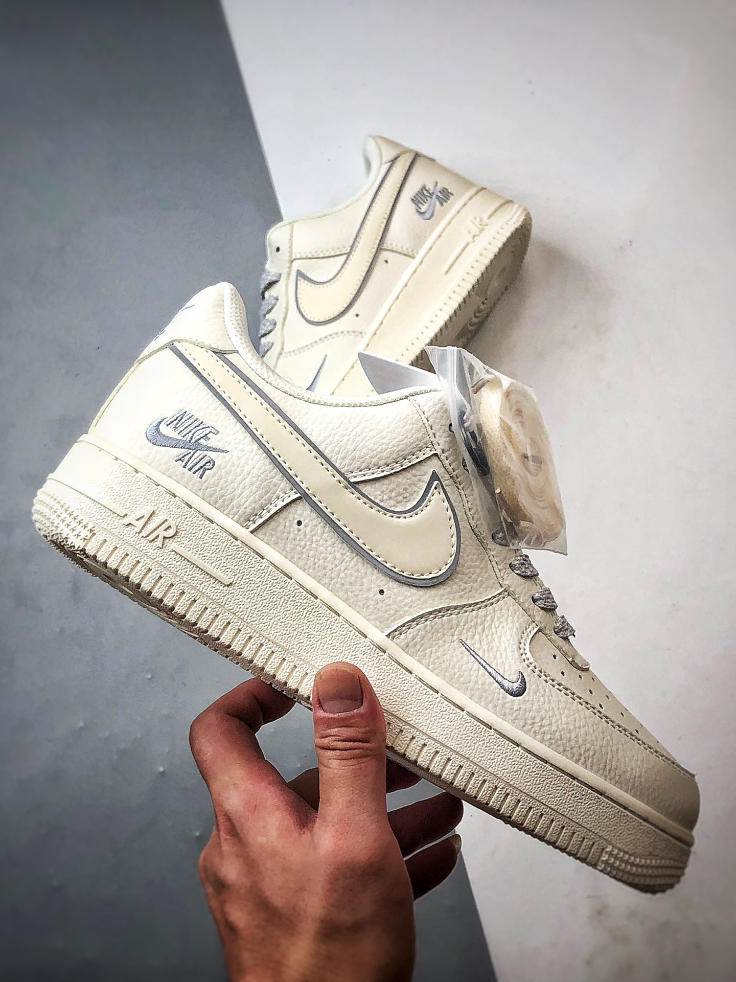 Air Force 1 '07 Low 米白灰 CS5288-033-莆田鞋,莆田鞋货源,高仿鞋,高仿鞋货源,安福档口,莆田高仿鞋,莆田鞋批发,高仿鞋批发,莆田高仿运动鞋,高仿运动鞋,莆田运动鞋 Air Force 1 '07 Low 米白灰 CS5288-033