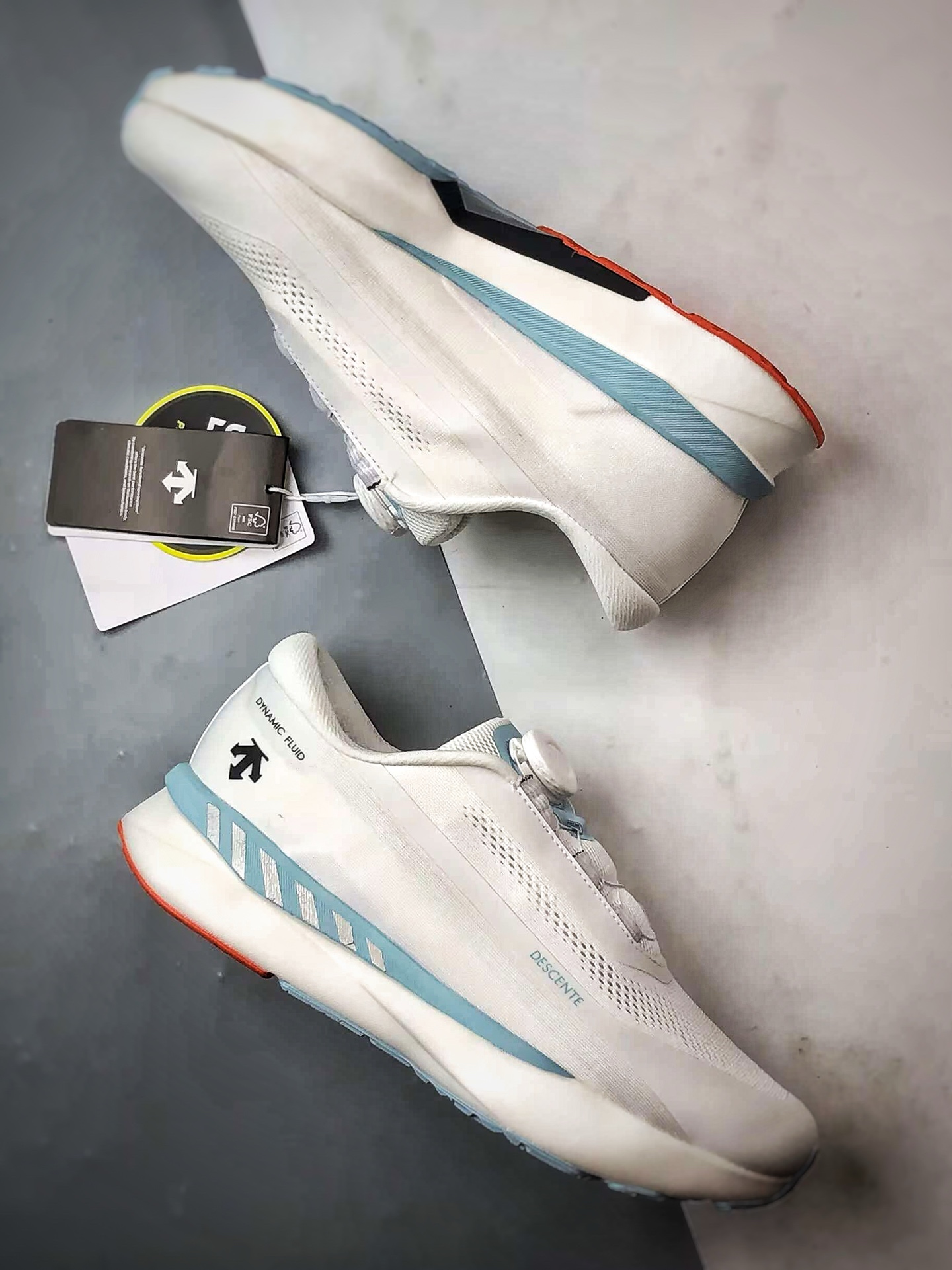 Descente Running DFluid 2.0 白蓝 流体轻量低帮运动跑步鞋-莆田鞋,莆田鞋货源,高仿鞋,高仿鞋货源,安福档口,莆田高仿鞋,莆田鞋批发,高仿鞋批发,莆田高仿运动鞋,高仿运动鞋,莆田运动鞋 Descente Running DFluid 2.0 白蓝 流体轻量低帮运动跑步鞋