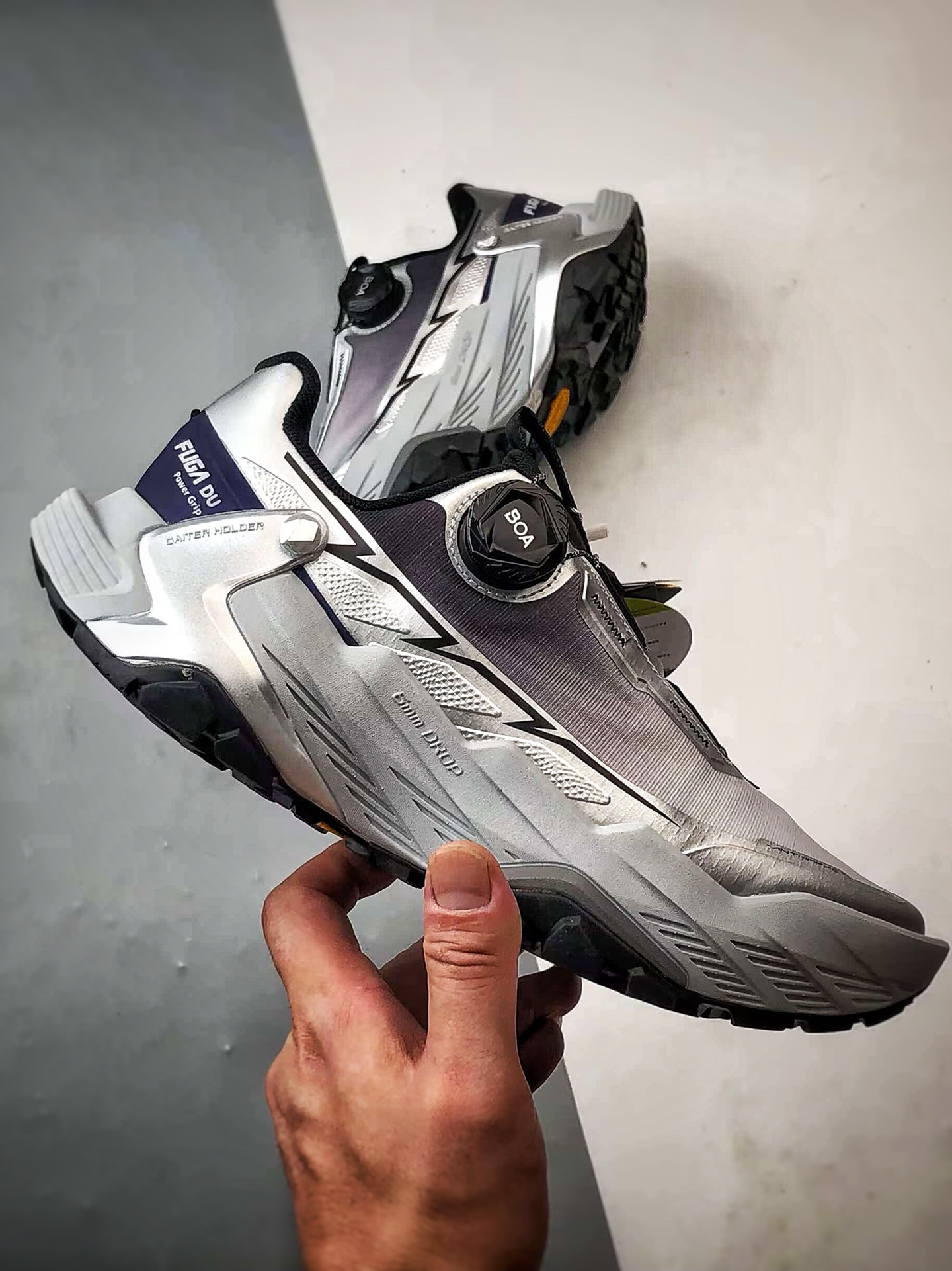 KAILAS FUGA DU BOA 金属银 凯乐石 大坡王越野机能跑鞋-莆田鞋,莆田鞋货源,高仿鞋,高仿鞋货源,安福档口,莆田高仿鞋,莆田鞋批发,高仿鞋批发,莆田高仿运动鞋,高仿运动鞋,莆田运动鞋 KAILAS FUGA DU BOA 金属银 凯乐石 大坡王越野机能跑鞋