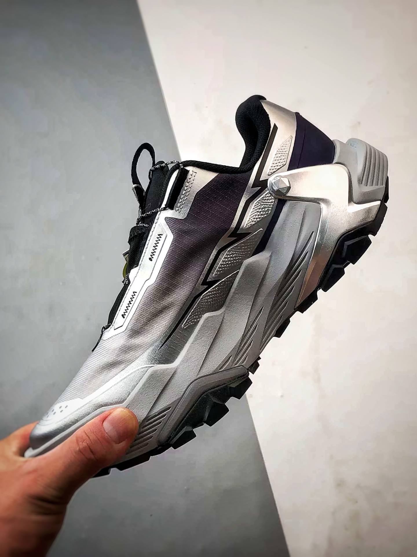 KAILAS FUGA DU BOA 金属银 凯乐石 大坡王越野机能跑鞋-莆田鞋,莆田鞋货源,高仿鞋,高仿鞋货源,安福档口,莆田高仿鞋,莆田鞋批发,高仿鞋批发,莆田高仿运动鞋,高仿运动鞋,莆田运动鞋 KAILAS FUGA DU BOA 金属银 凯乐石 大坡王越野机能跑鞋