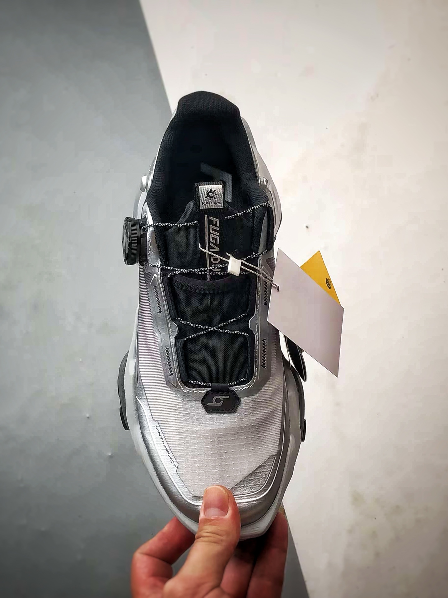 KAILAS FUGA DU BOA 金属银 凯乐石 大坡王越野机能跑鞋-莆田鞋,莆田鞋货源,高仿鞋,高仿鞋货源,安福档口,莆田高仿鞋,莆田鞋批发,高仿鞋批发,莆田高仿运动鞋,高仿运动鞋,莆田运动鞋 KAILAS FUGA DU BOA 金属银 凯乐石 大坡王越野机能跑鞋
