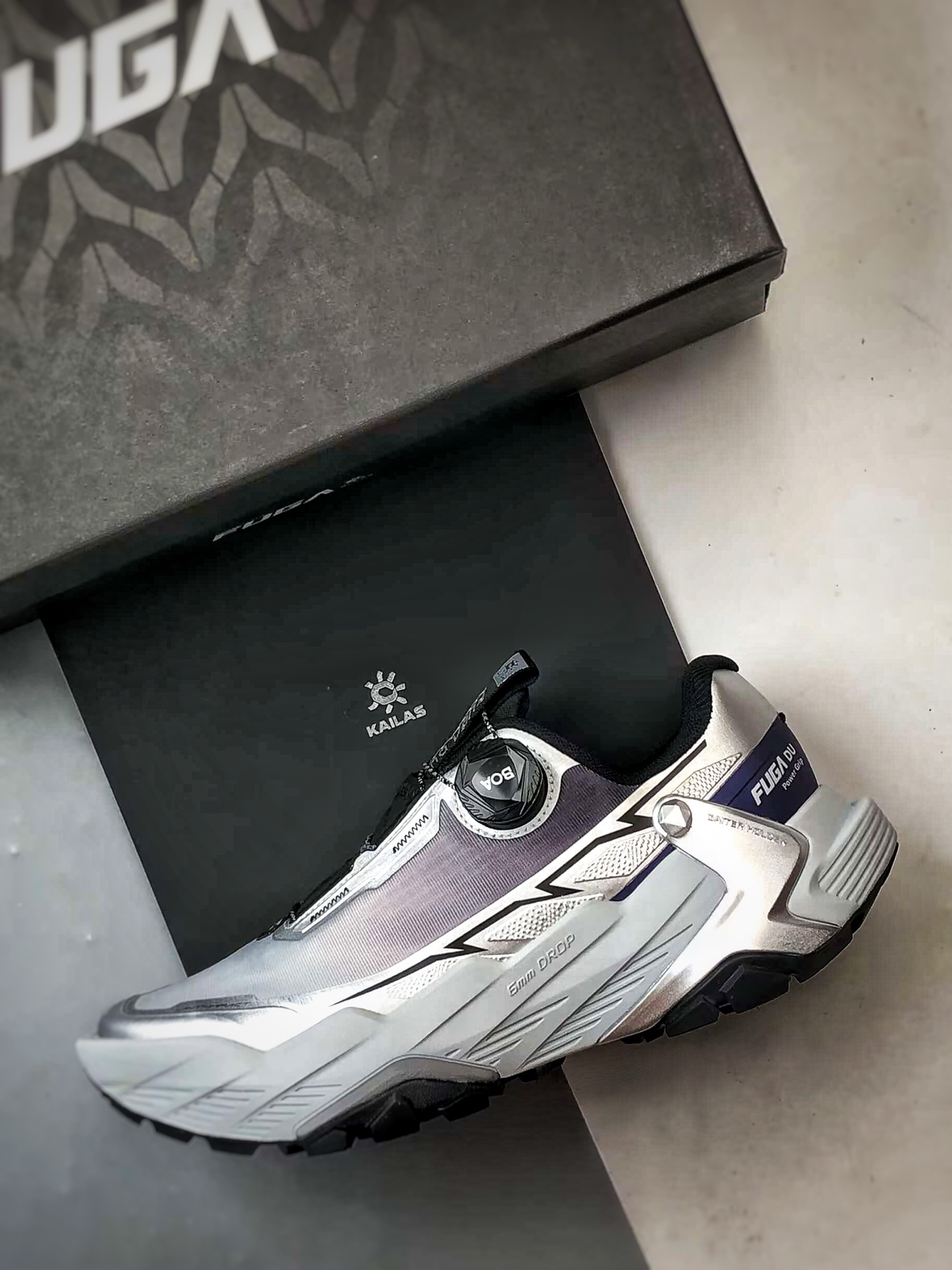 KAILAS FUGA DU BOA 金属银 凯乐石 大坡王越野机能跑鞋-莆田鞋,莆田鞋货源,高仿鞋,高仿鞋货源,安福档口,莆田高仿鞋,莆田鞋批发,高仿鞋批发,莆田高仿运动鞋,高仿运动鞋,莆田运动鞋 KAILAS FUGA DU BOA 金属银 凯乐石 大坡王越野机能跑鞋