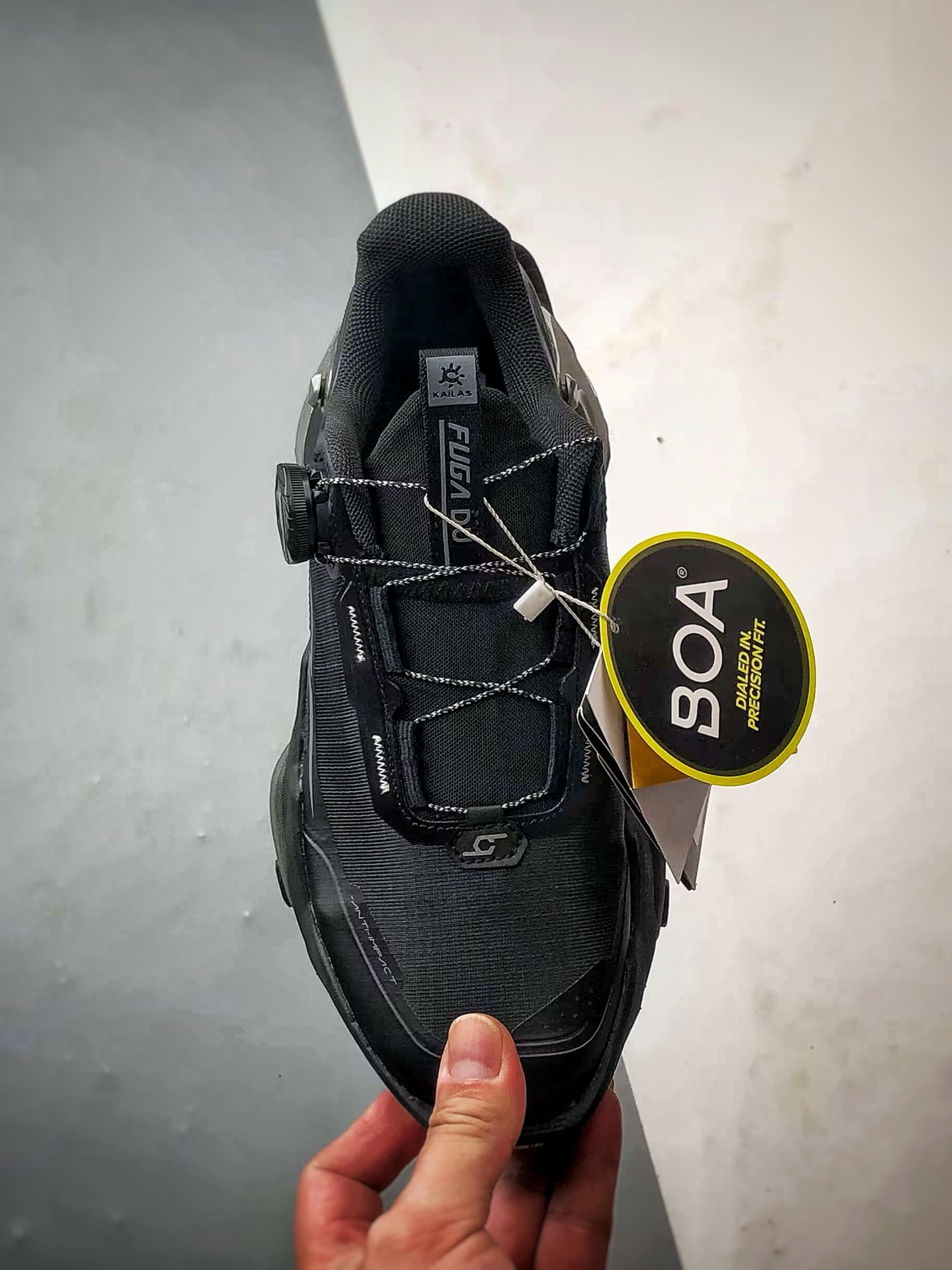 KAILAS FUGA DU BOA 墨黑色 凯乐石 大坡王越野机能跑鞋-莆田鞋,莆田鞋货源,高仿鞋,高仿鞋货源,安福档口,莆田高仿鞋,莆田鞋批发,高仿鞋批发,莆田高仿运动鞋,高仿运动鞋,莆田运动鞋 KAILAS FUGA DU BOA 墨黑色 凯乐石 大坡王越野机能跑鞋