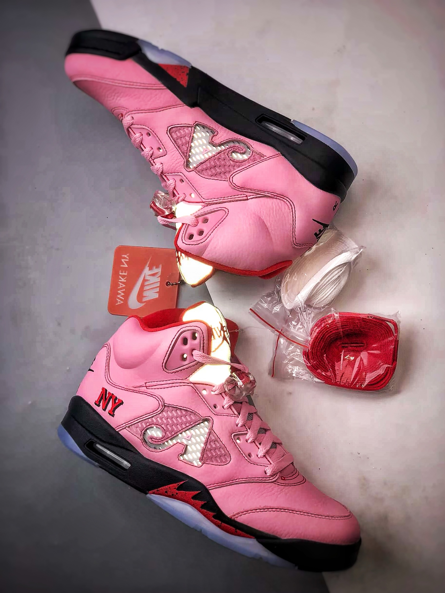 Awake NY x Air Jordan 5 ”Arctic Pink” AJ5联名黑粉 DV4982-600-莆田鞋,莆田鞋货源,高仿鞋,高仿鞋货源,安福档口,莆田高仿鞋,莆田鞋批发,高仿鞋批发,莆田高仿运动鞋,高仿运动鞋,莆田运动鞋 Awake NY x Air Jordan 5 ”Arctic Pink” AJ5联名黑粉 DV4982-600