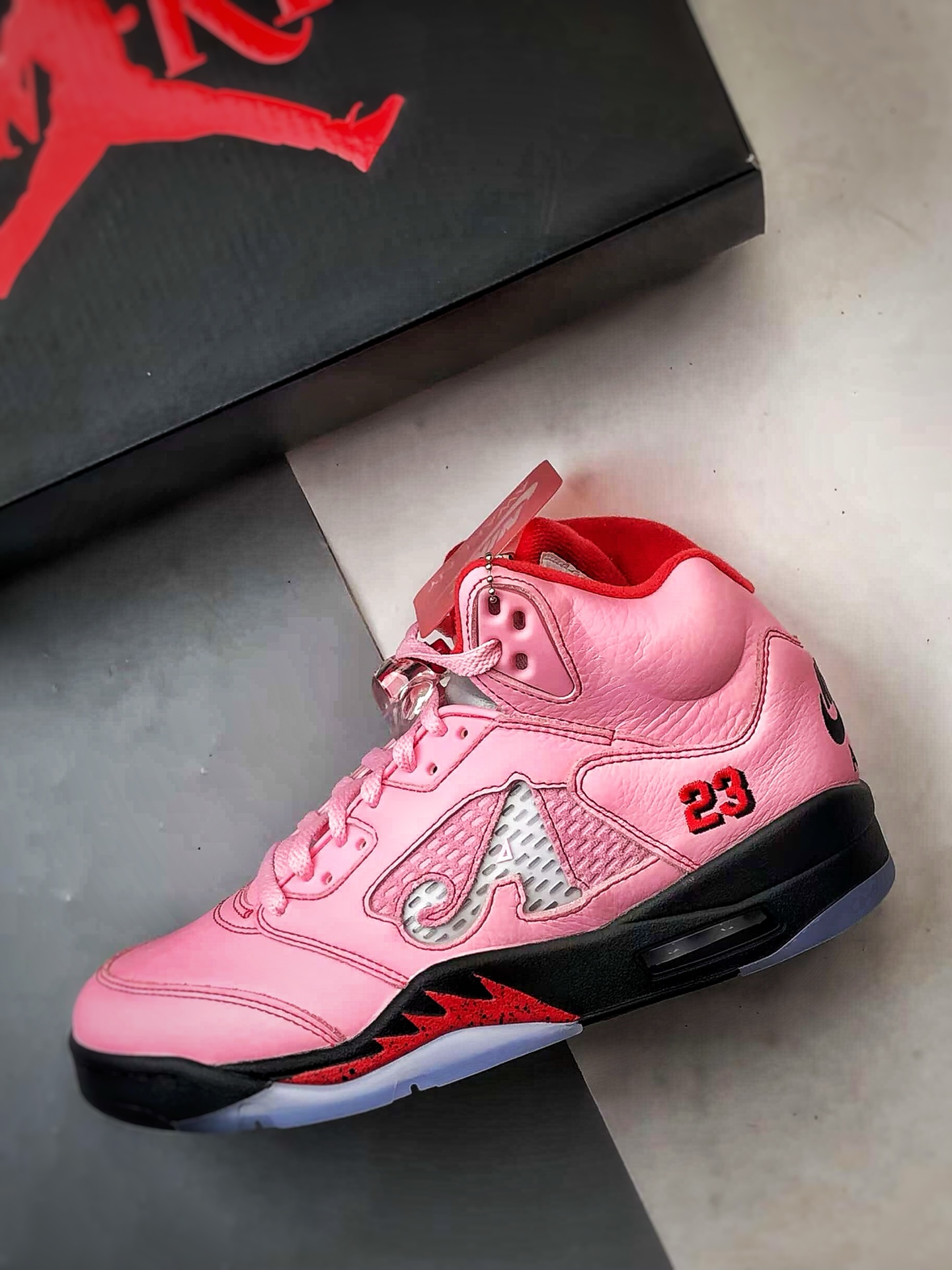 Awake NY x Air Jordan 5 ”Arctic Pink” AJ5联名黑粉 DV4982-600-莆田鞋,莆田鞋货源,高仿鞋,高仿鞋货源,安福档口,莆田高仿鞋,莆田鞋批发,高仿鞋批发,莆田高仿运动鞋,高仿运动鞋,莆田运动鞋 Awake NY x Air Jordan 5 ”Arctic Pink” AJ5联名黑粉 DV4982-600