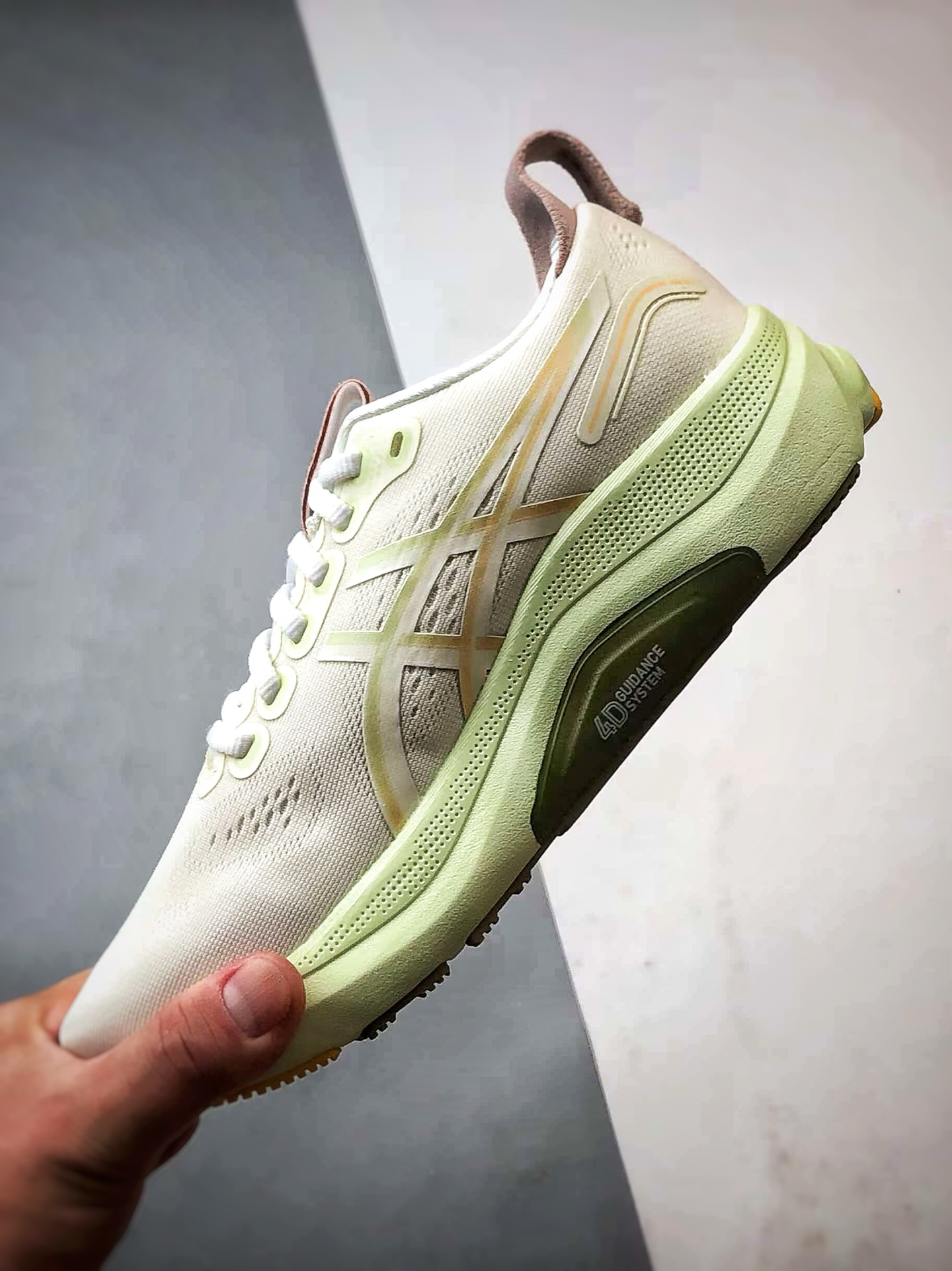 Asics Gel-Kayano 32 白橙绿 卡亚诺32代有氧轻量运动慢跑鞋 1012B838-101