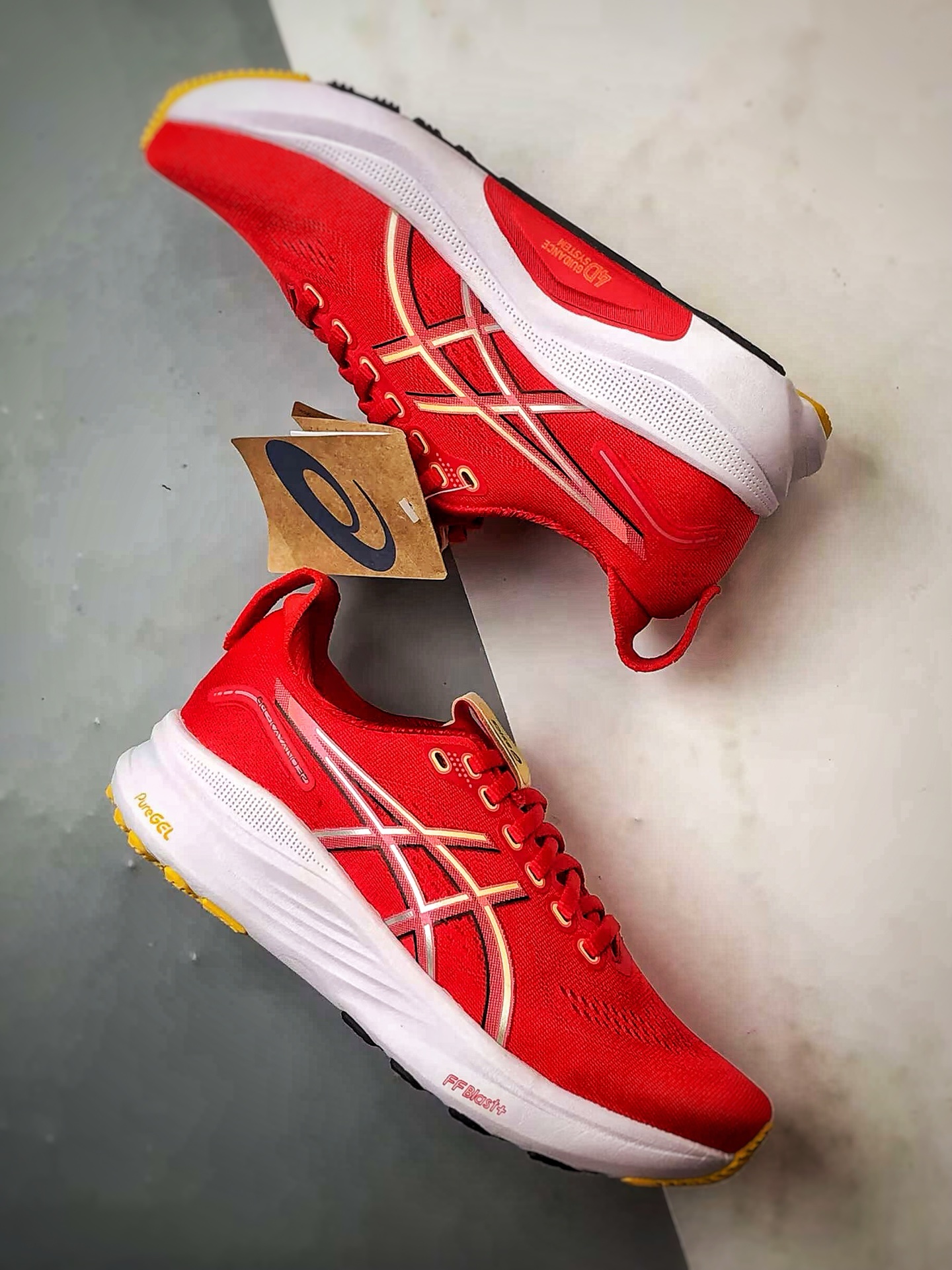 210 Asics Gel-Kayano 32 红色 卡亚诺32代有氧轻量运动慢跑鞋 1012B838-600