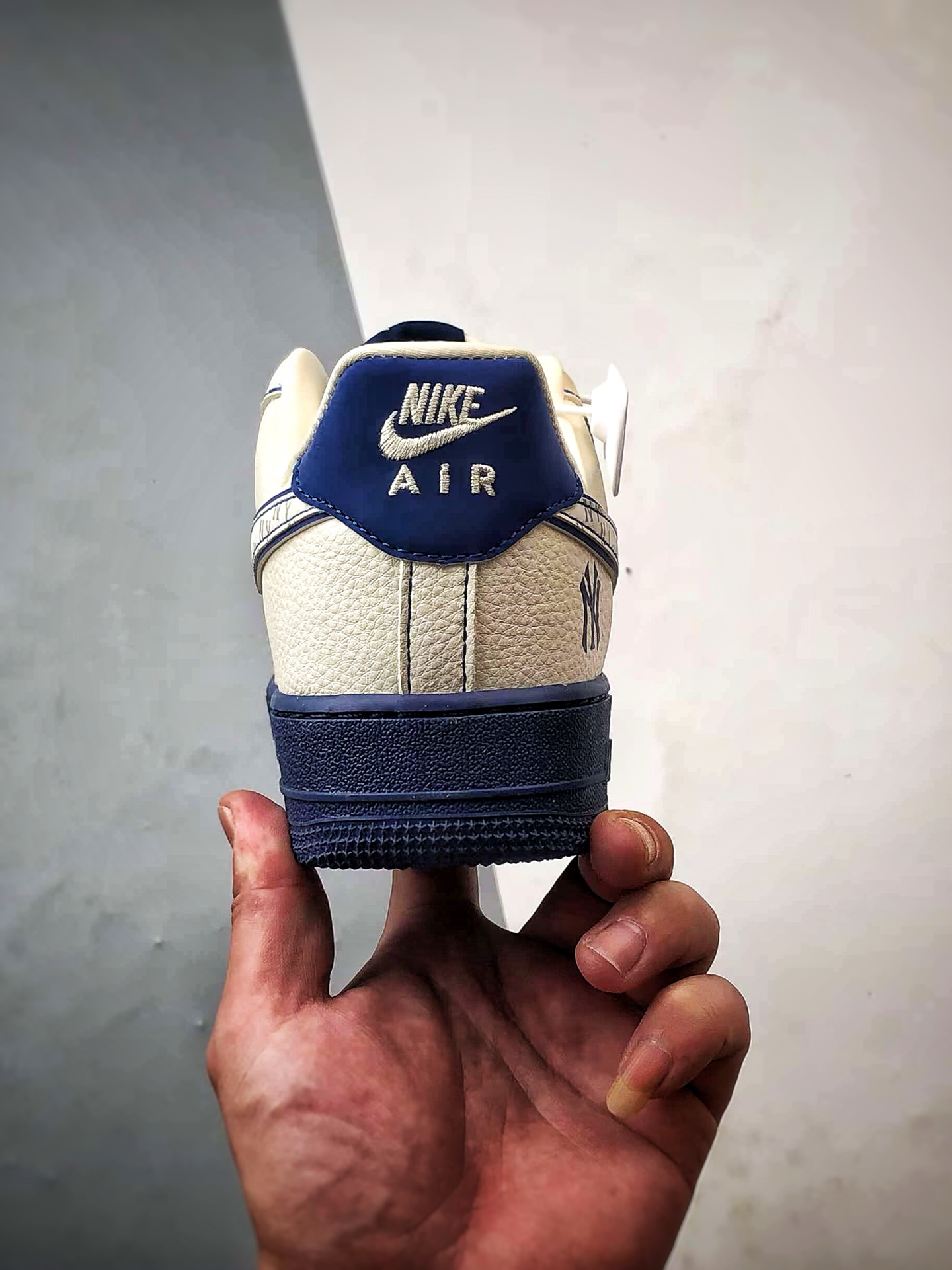 MLB x Air Force 1 Low 米白蓝 KJ1688-010