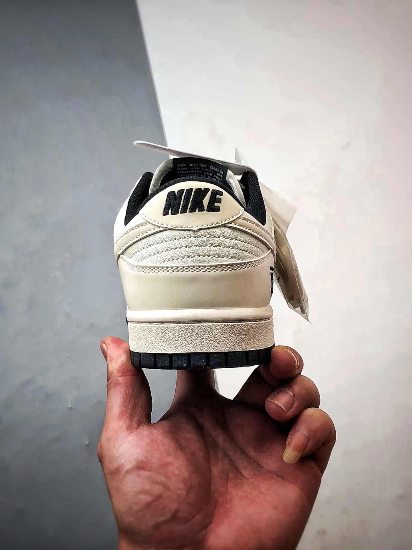 NK Dunk Low Retro ”DIY高端定制” 巴宝莉米白黑 低帮休闲运动板鞋 CS1688-117