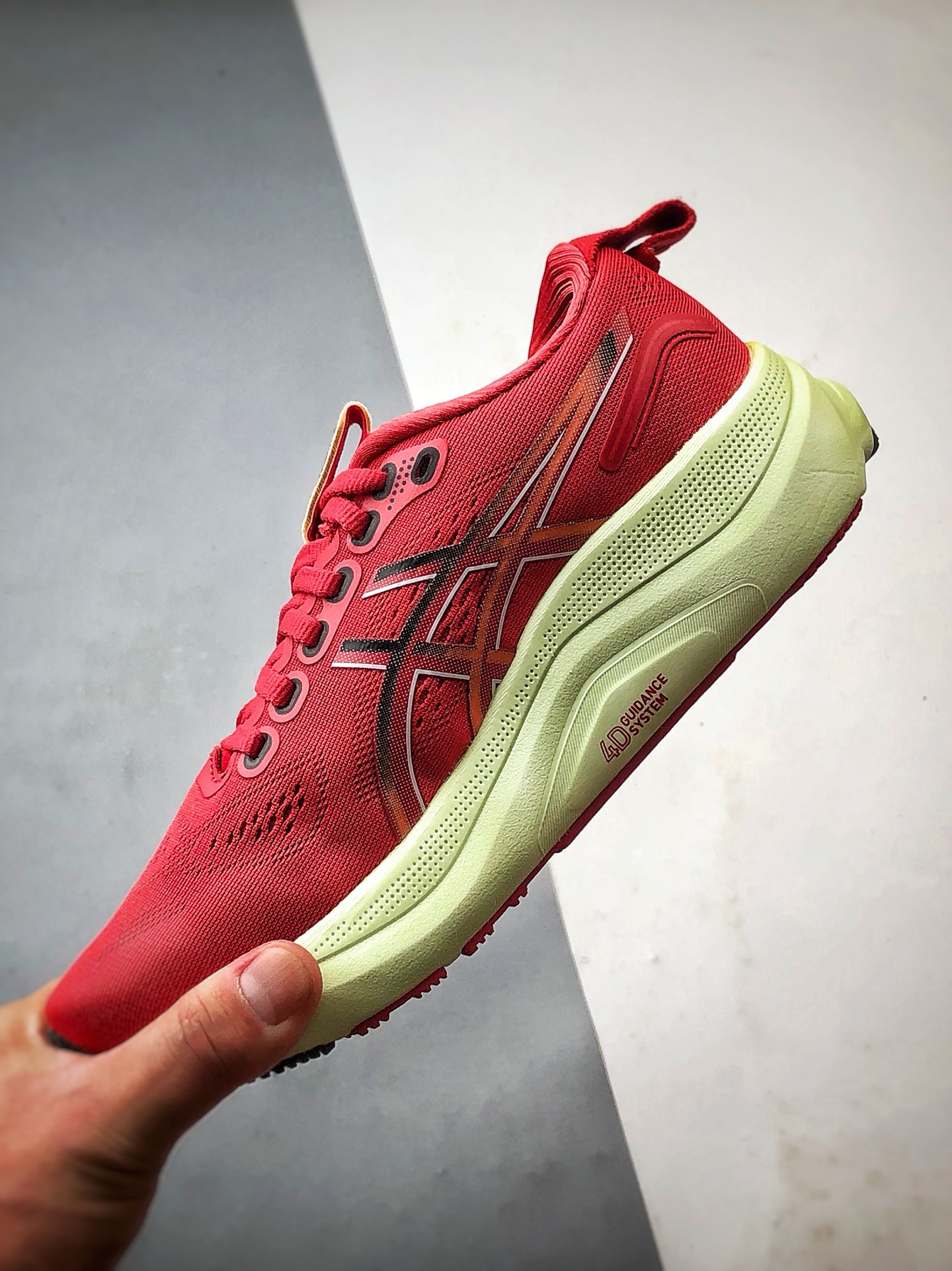 Asics Gel-Kayano 32 红色 卡亚诺32代有氧轻量运动慢跑鞋 10112B838-700