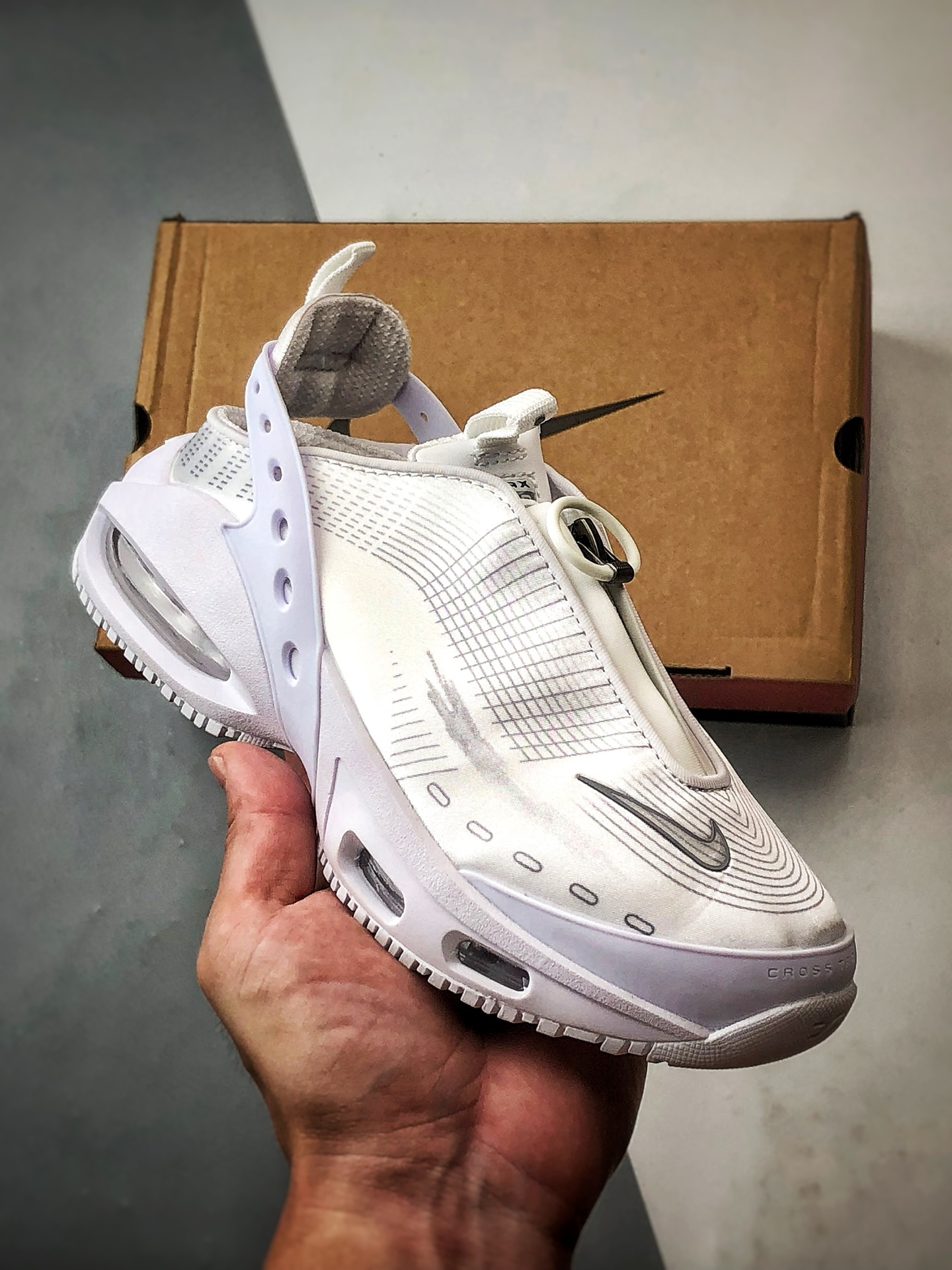NK Air Max Craze 白色 全掌气垫休闲透气跑步鞋