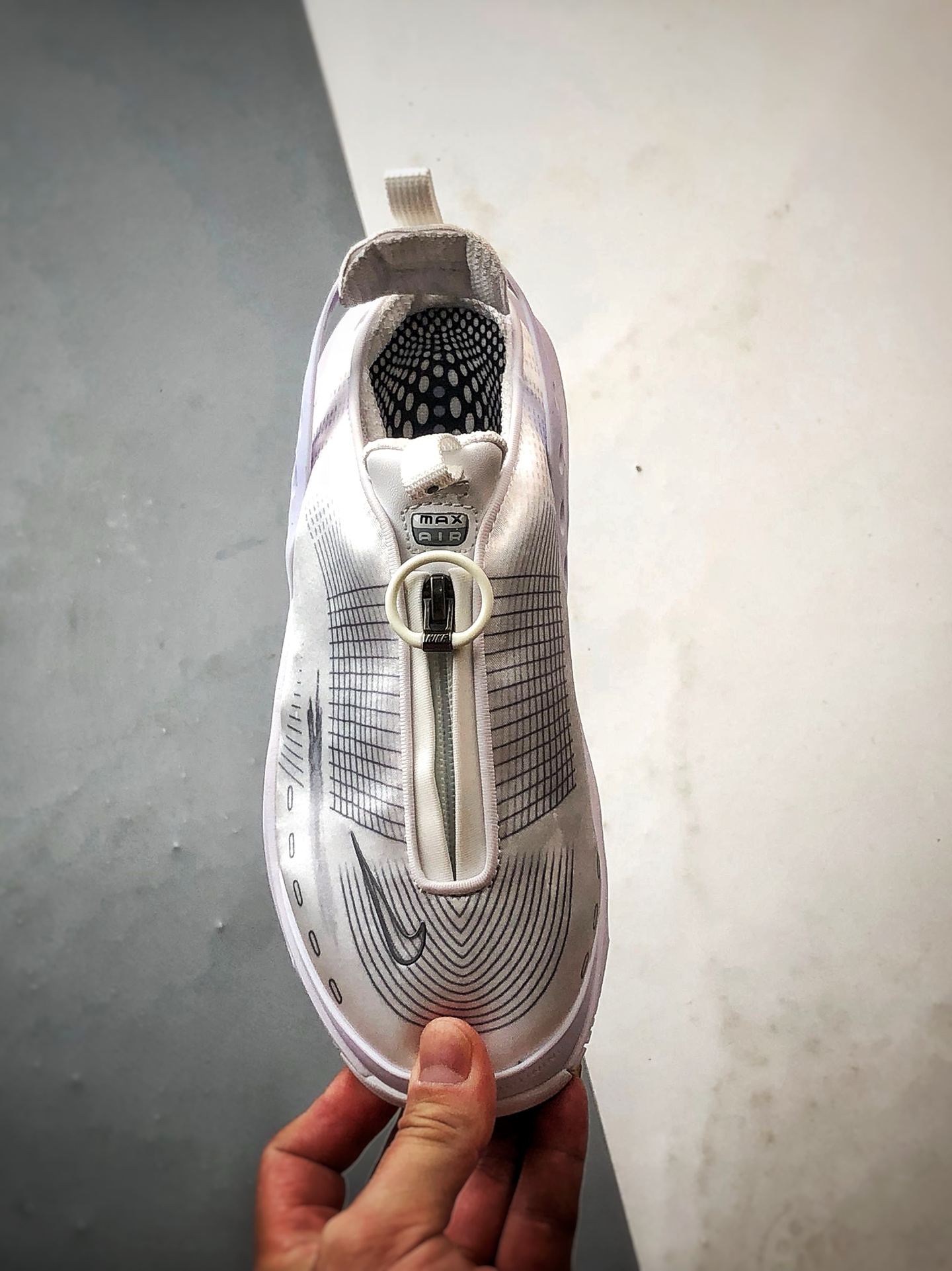 NK Air Max Craze 白蓝 全掌气垫休闲透气跑步鞋