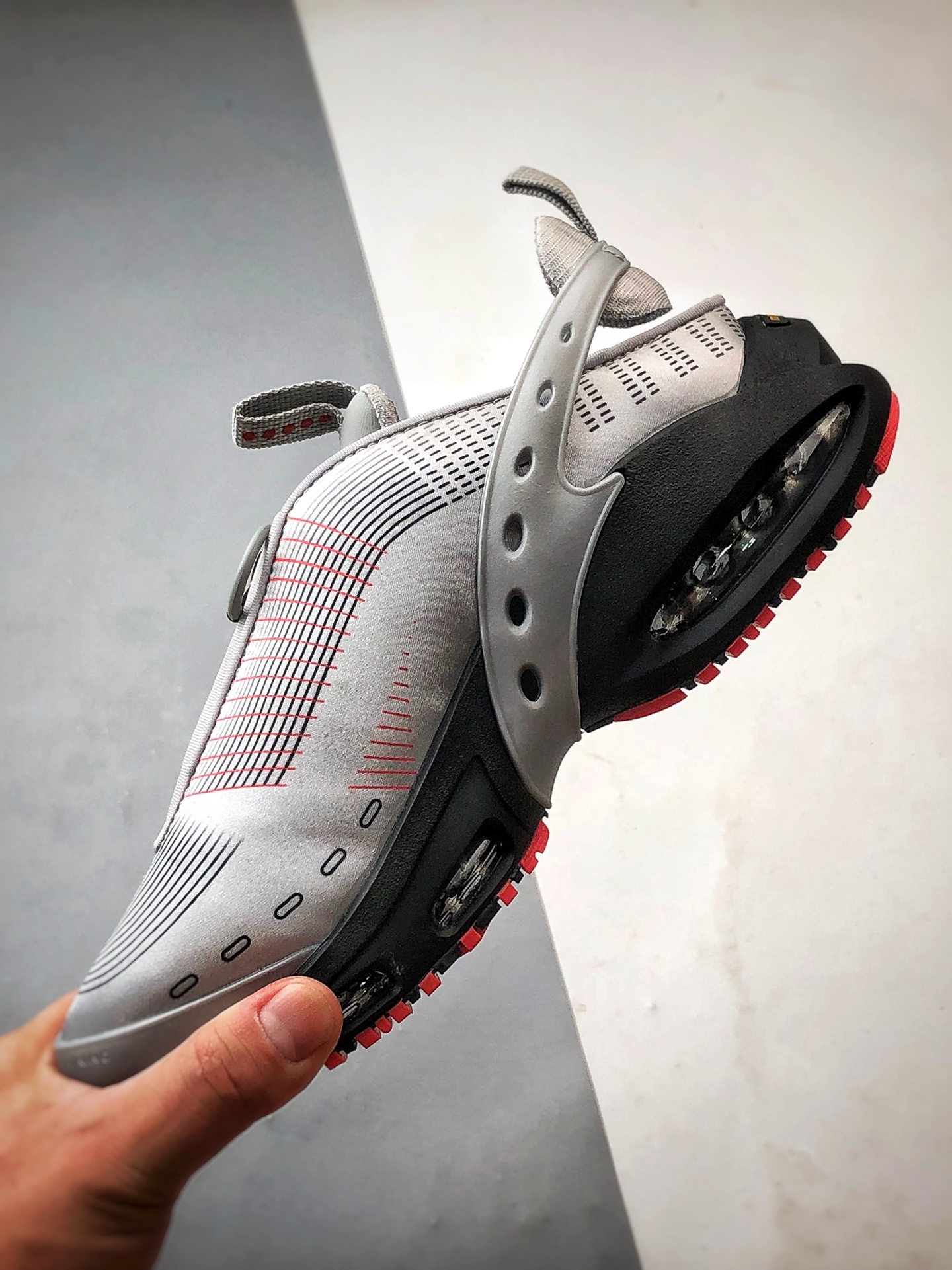 220 NK Air Max Craze 银黑 全掌气垫休闲透气跑步鞋