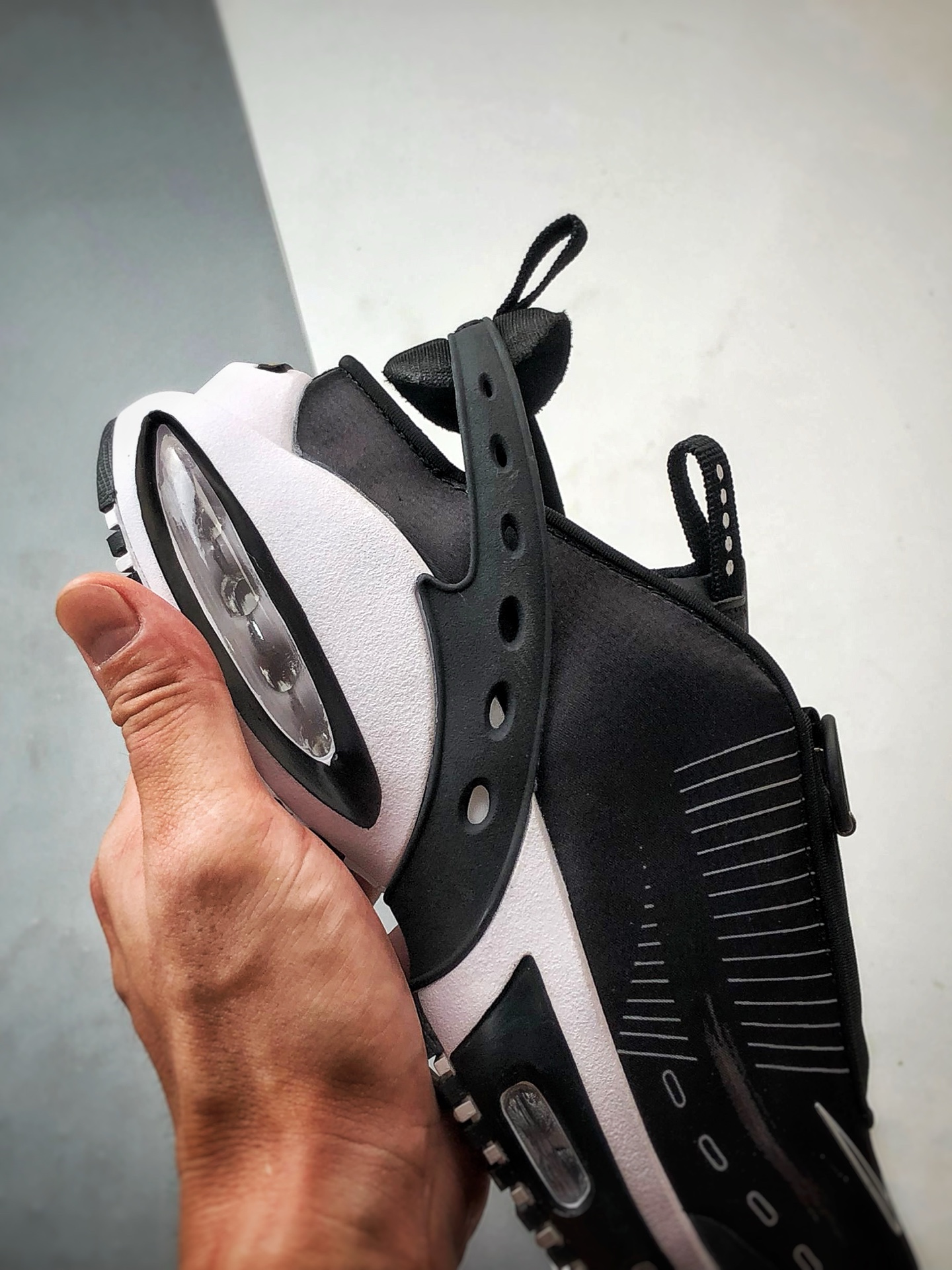 220 NK Air Max Craze 黑白 全掌气垫休闲透气跑步鞋