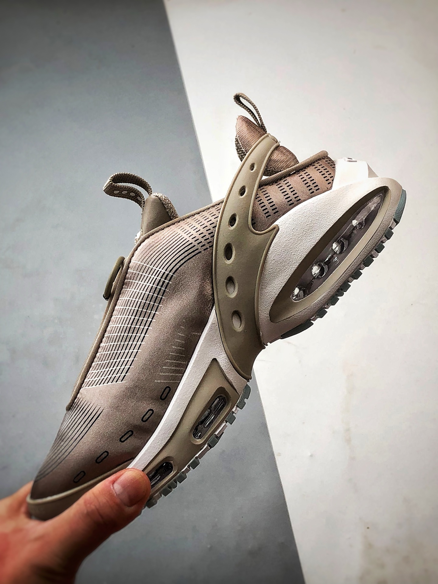 NK Air Max Craze 米棕 全掌气垫休闲透气跑步鞋