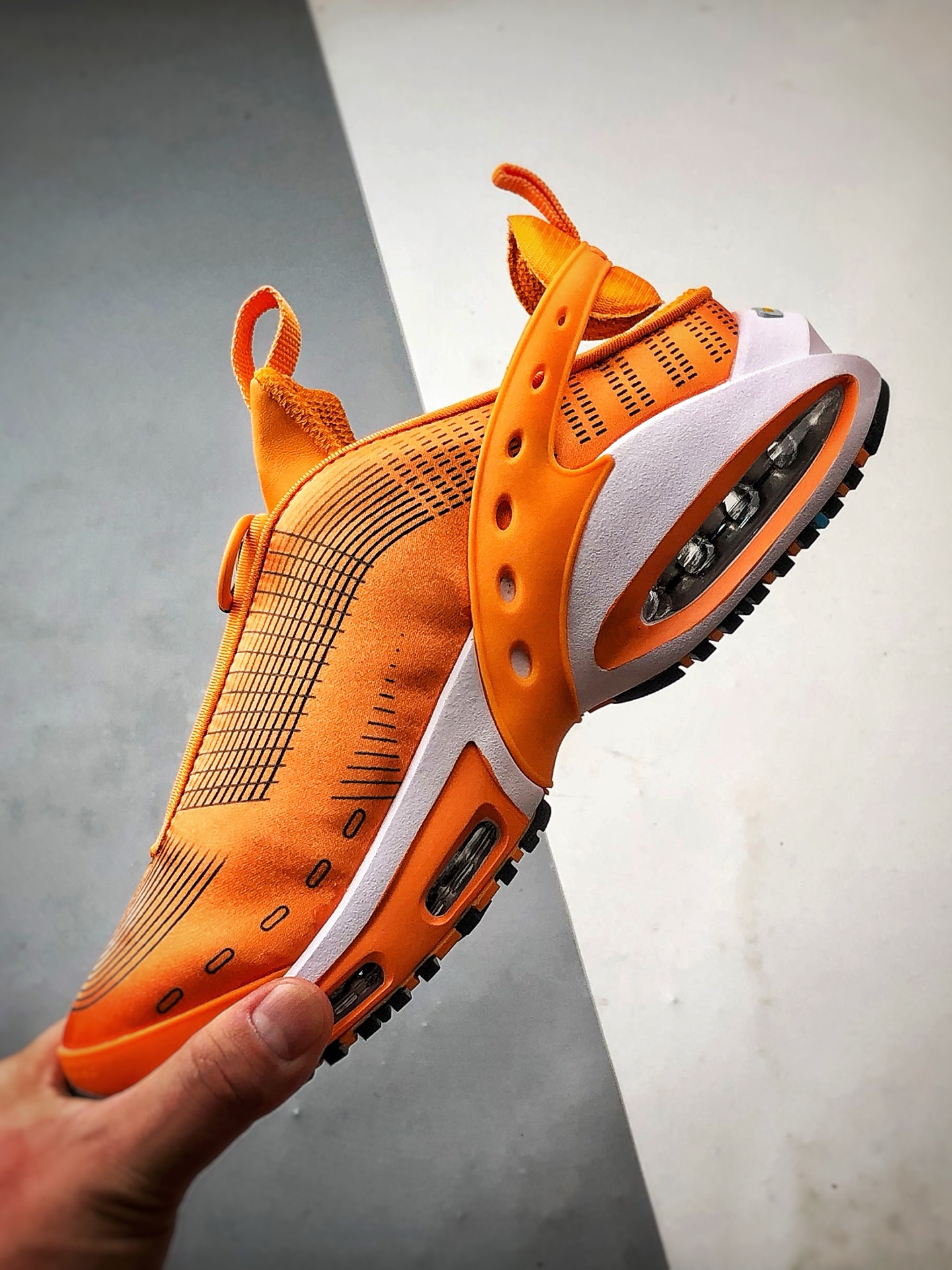 NK Air Max Craze 橙色 全掌气垫休闲透气跑步鞋