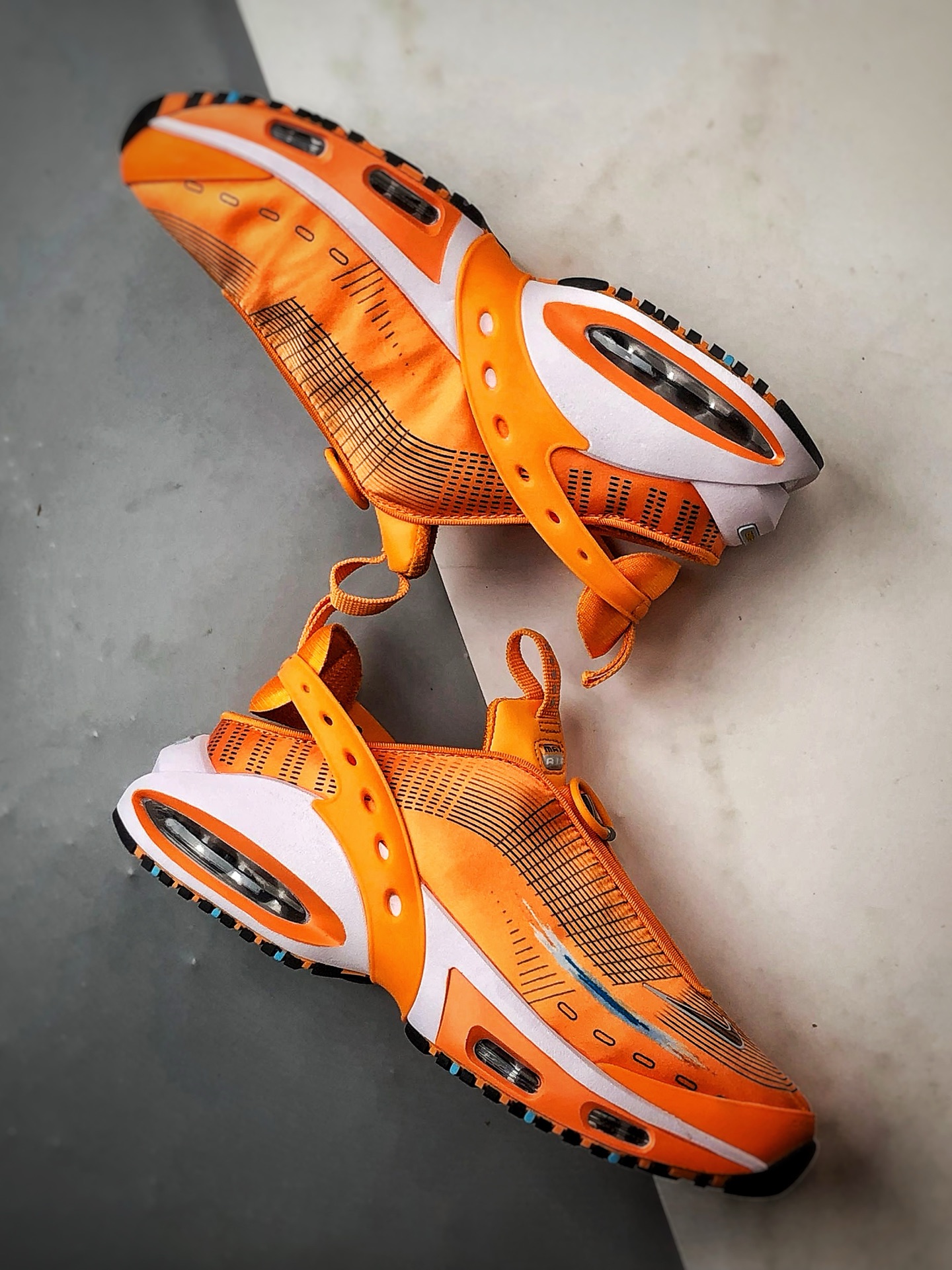 NK Air Max Craze 橙色 全掌气垫休闲透气跑步鞋