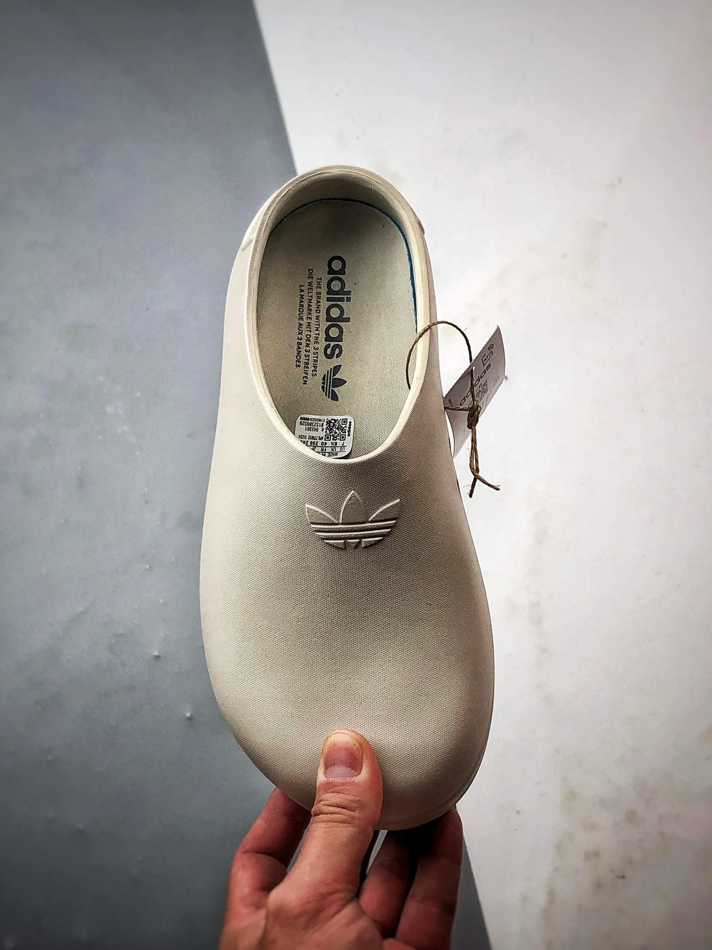AD Originals AdiFOM Stan Smith Mule 米白 防滑耐磨轻便运动凉鞋穆勒厨师鞋