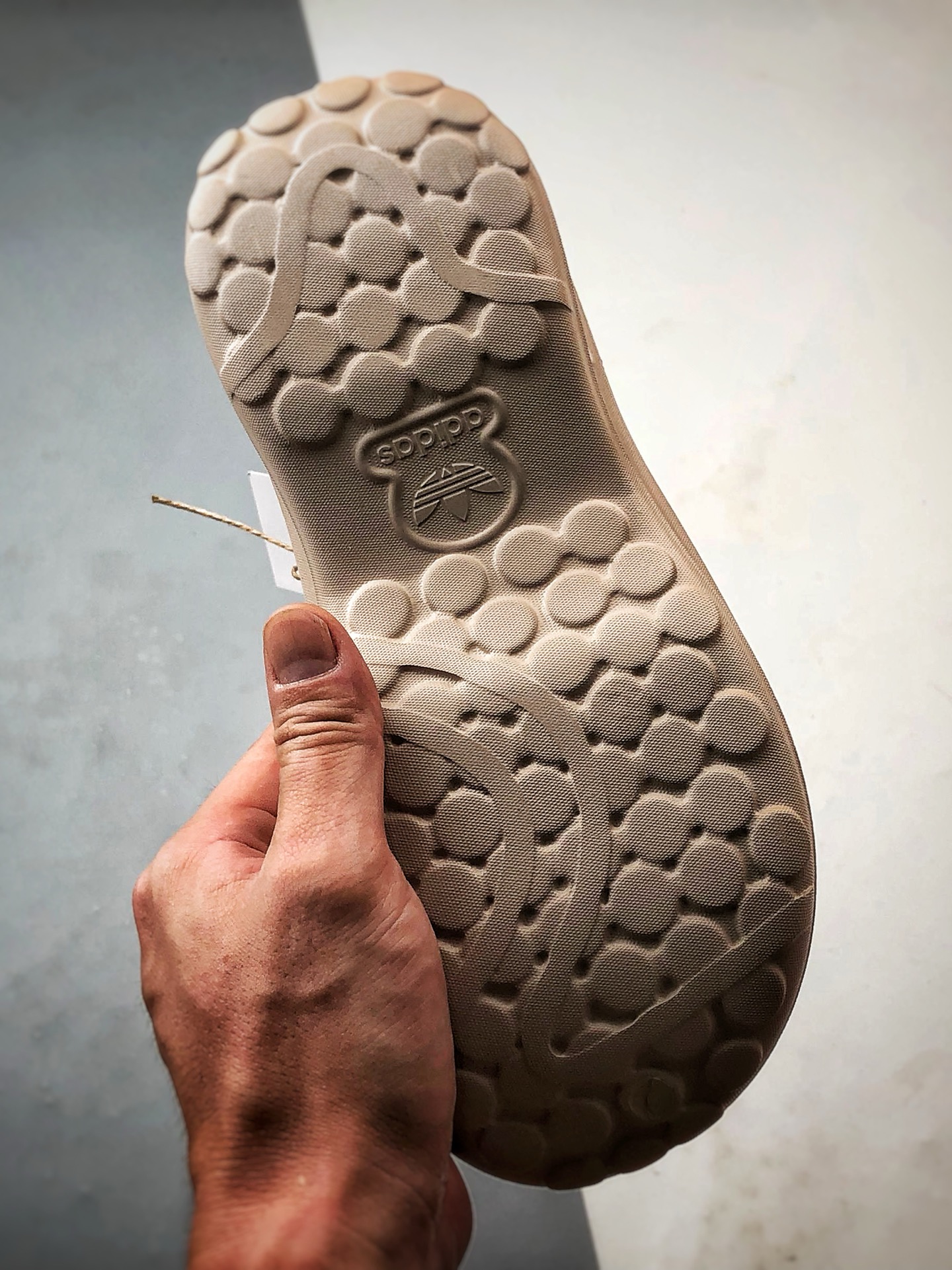 AD Originals AdiFOM Stan Smith Mule 沙褐色 防滑耐磨轻便运动凉鞋穆勒厨师鞋