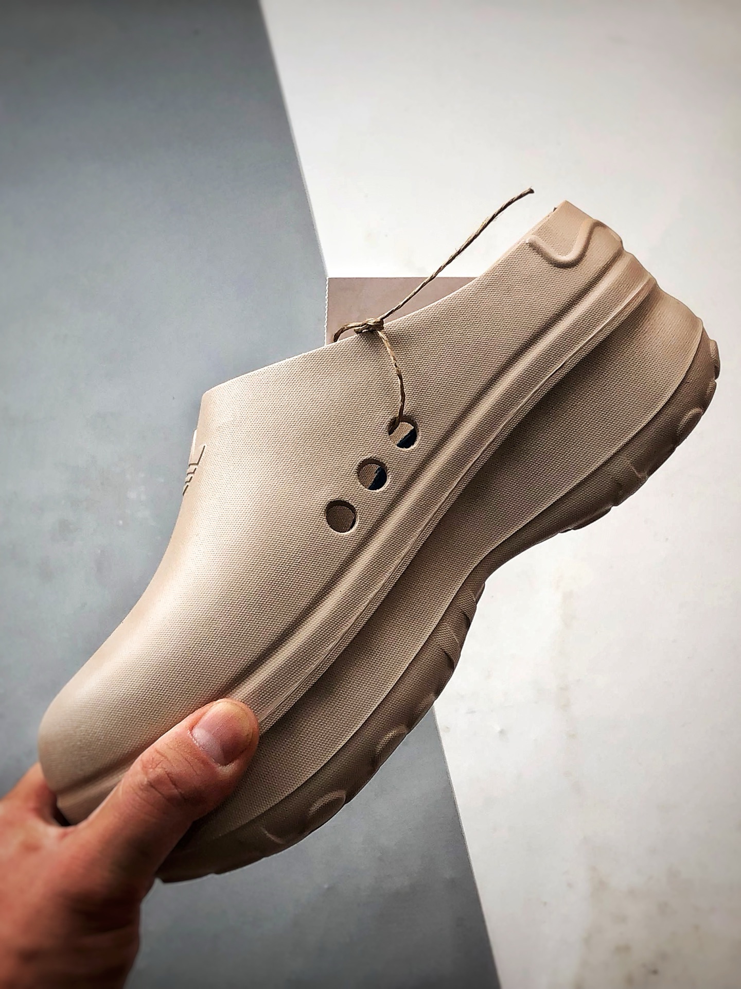 AD Originals AdiFOM Stan Smith Mule 沙褐色 防滑耐磨轻便运动凉鞋穆勒厨师鞋